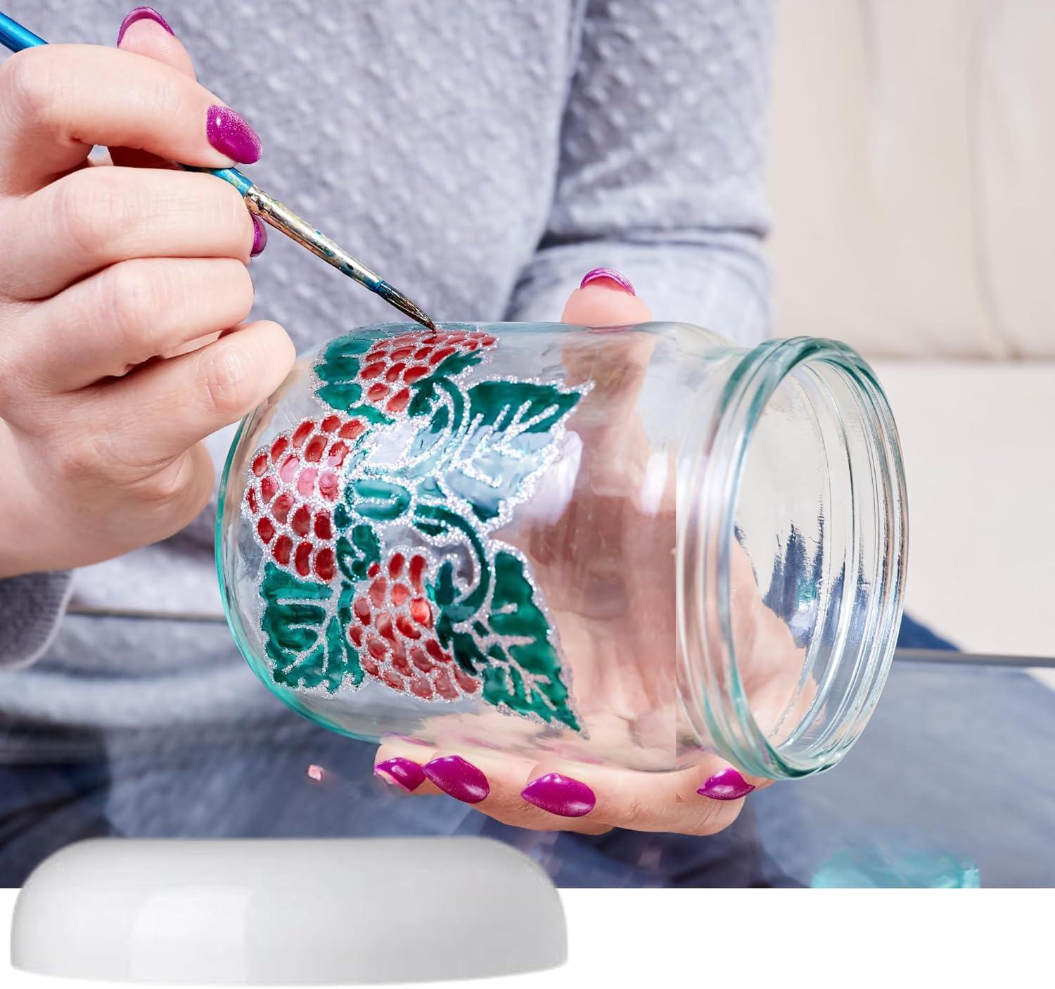 Jarming Collections 16oz Wide Mouth Glass Storage Jars – Extra-Wide Opening with BPA-Free Plastic Lids for Easy Filling, Food Storage, Pantry Organization & Canning Storage – Made in USA  (Set of 2)