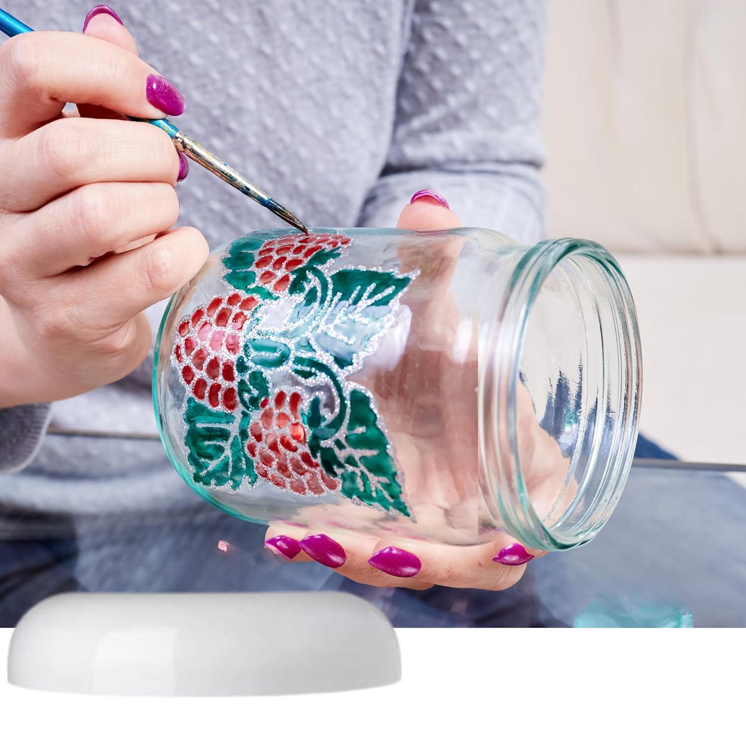 Jarming Collections 16oz Wide Mouth Glass Storage Jars – Extra-Wide Opening with BPA-Free Plastic Lids for Easy Filling, Food Storage, Pantry Organization & Canning Storage – Made in USA  (Set of 2)