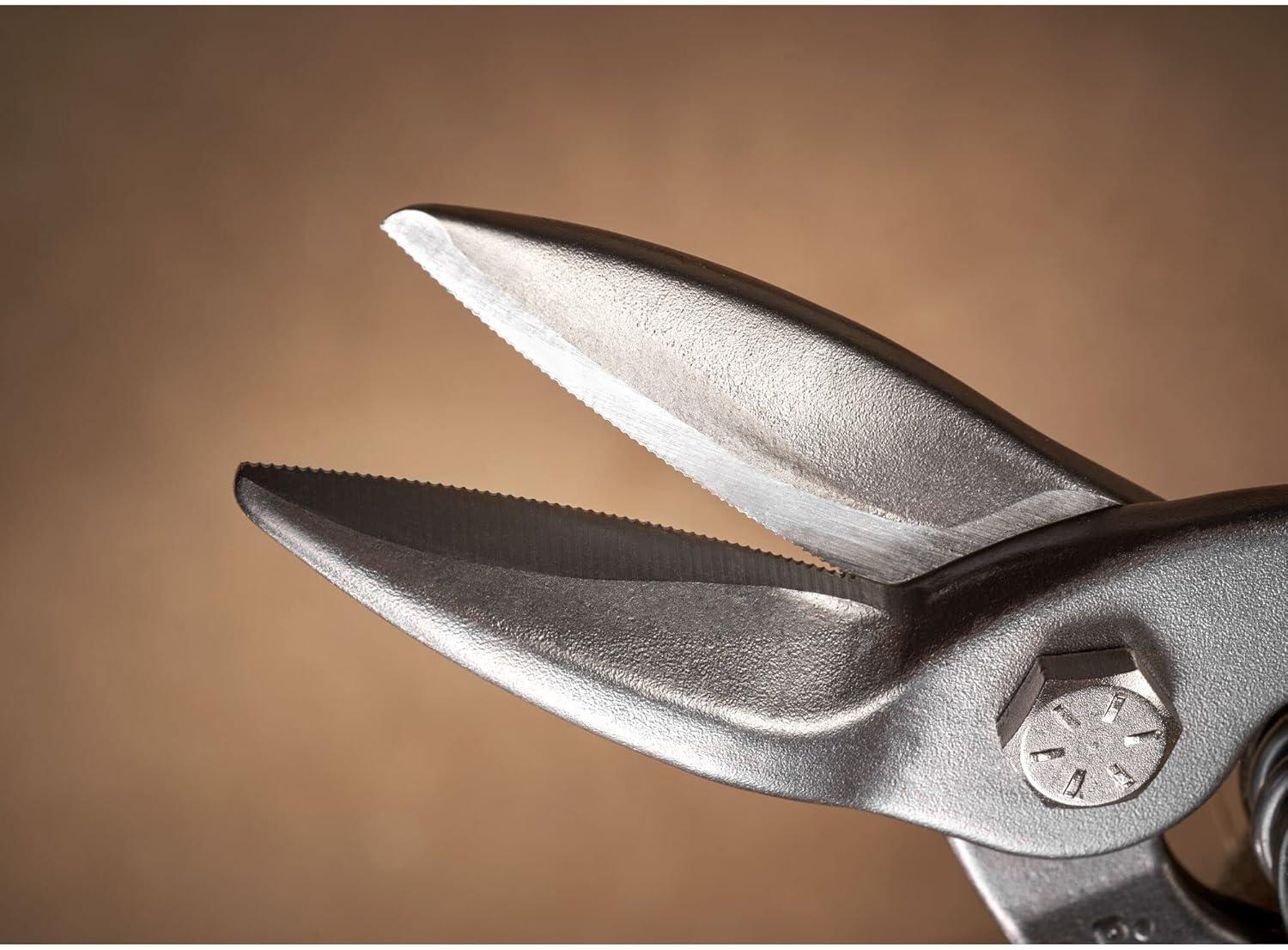 STANLEY - Yellow Aviation Snips Straight Cut 250mm (10in)