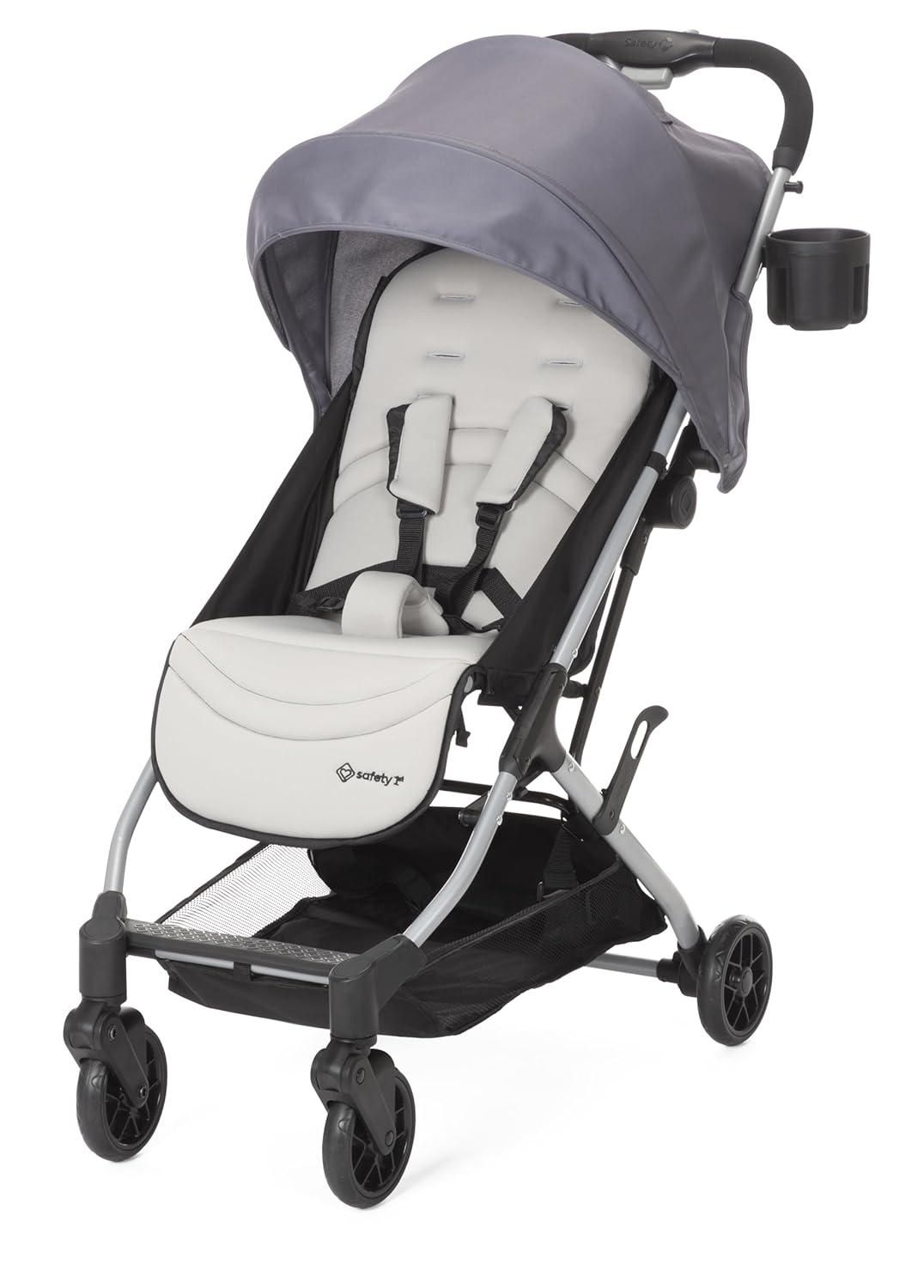 Safety 1st Easy-Fold Compact Gray and Black Stroller