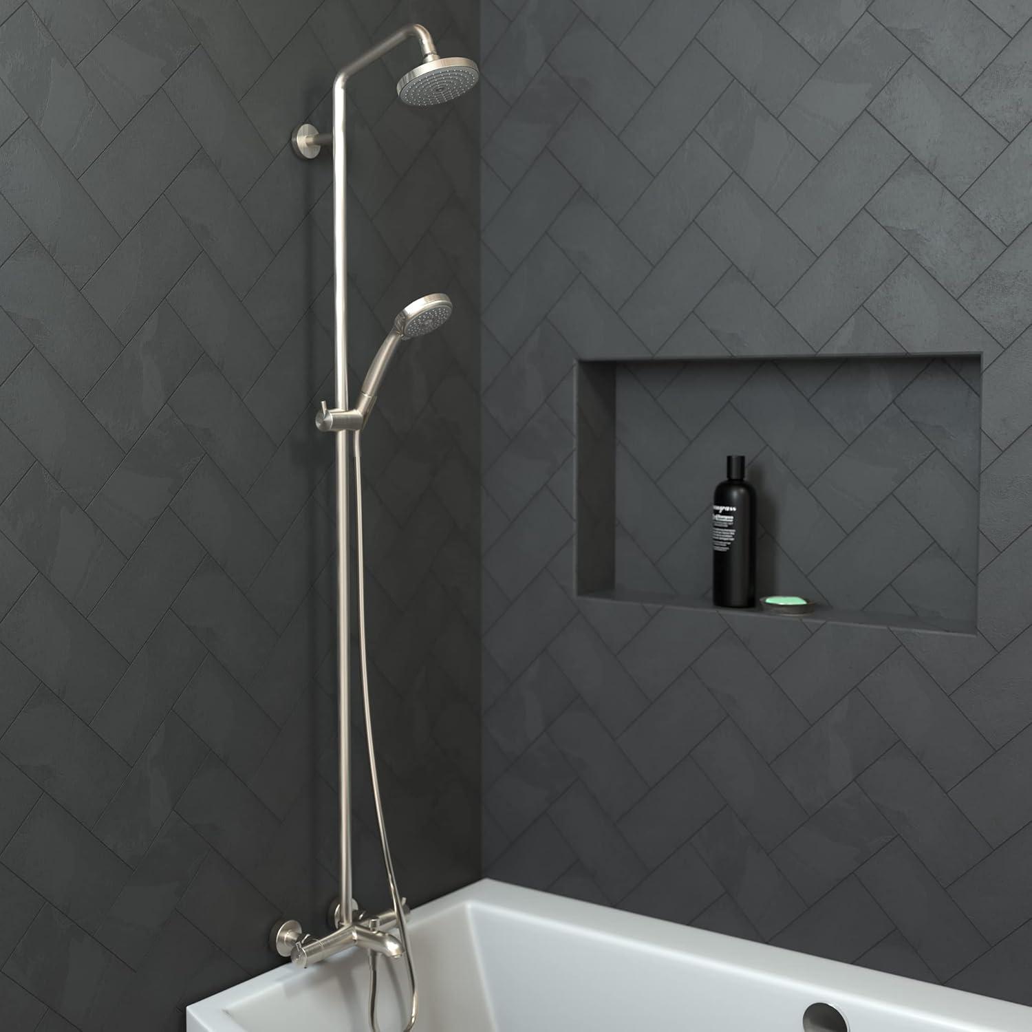 Croma Thermostatic Complete Shower System