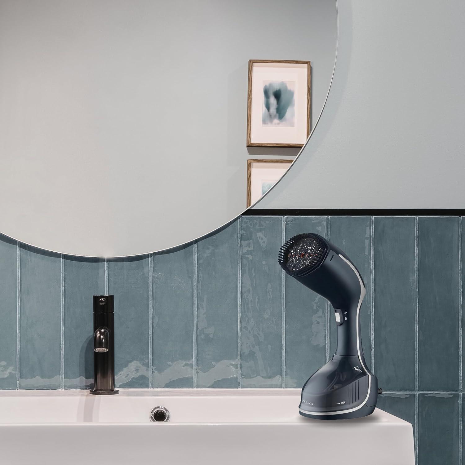 Jerdon Handheld Garment Steamer - 1600W - Self-Cleaning & Auto Shut-Off - PS0022-2