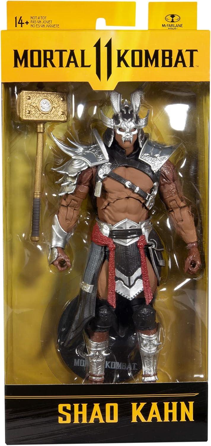 McFarlane Toys Mortal Kombat Platinum Shao Kahn - 7 inch Collectible Action Figure