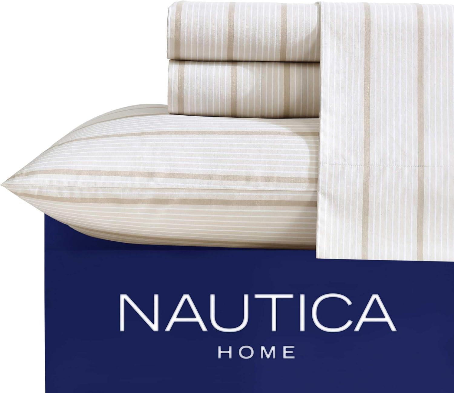 Nautica Nautica Printed Cotton Percale Sheet Sets