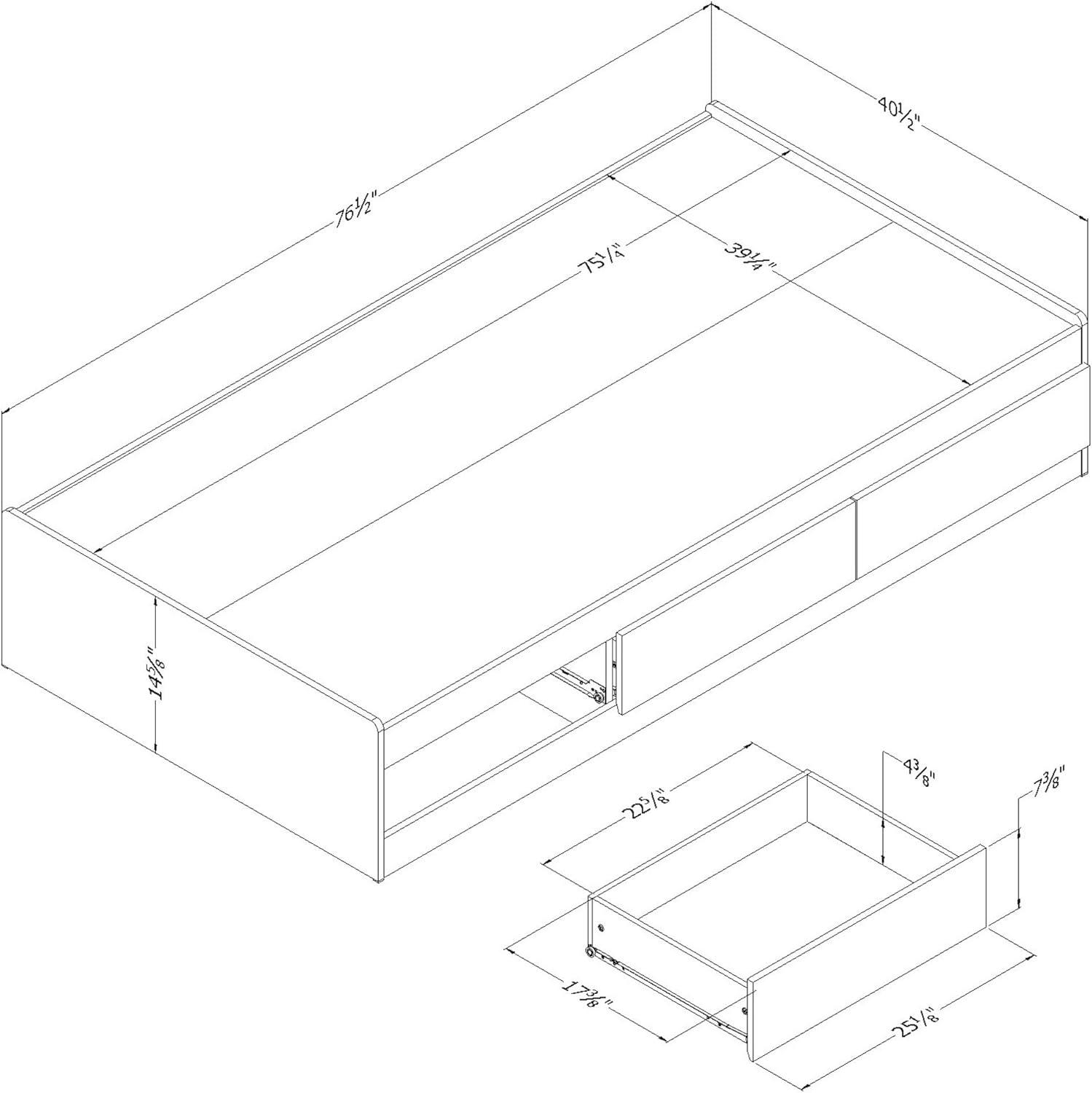 Bethany 3 Drawer Platform Bed by Sand & Stable™ Baby & Kids