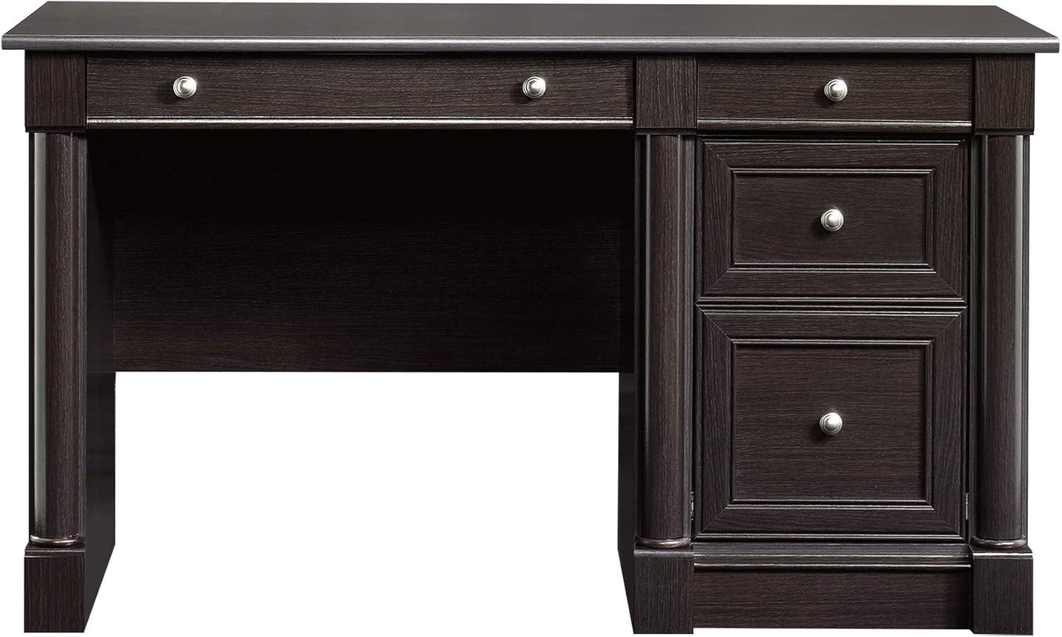 Sauder Palladia Engineered Wood Computer Desk in Wind Oak