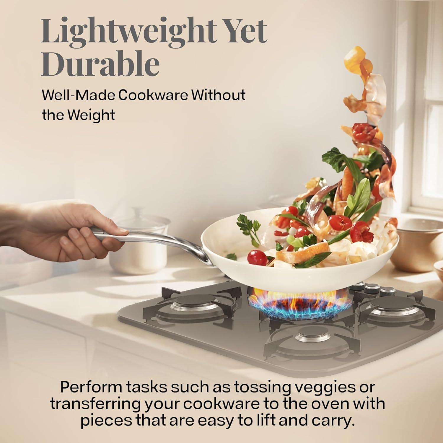 Gotham Steel Gotham Steel Naturals 20 Pc Express Cookware and Bakeware Set with Utensils