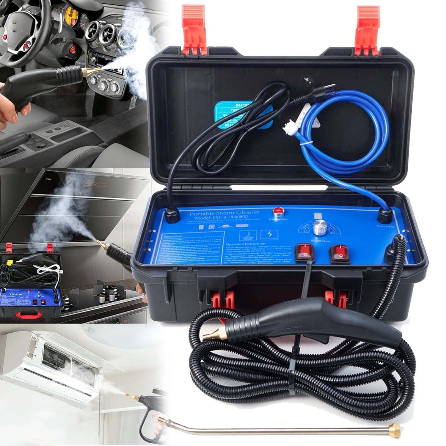 Miumaeov 1700W High Pressure & Temperature Steam Cleaner Cleaning Machine Car Household