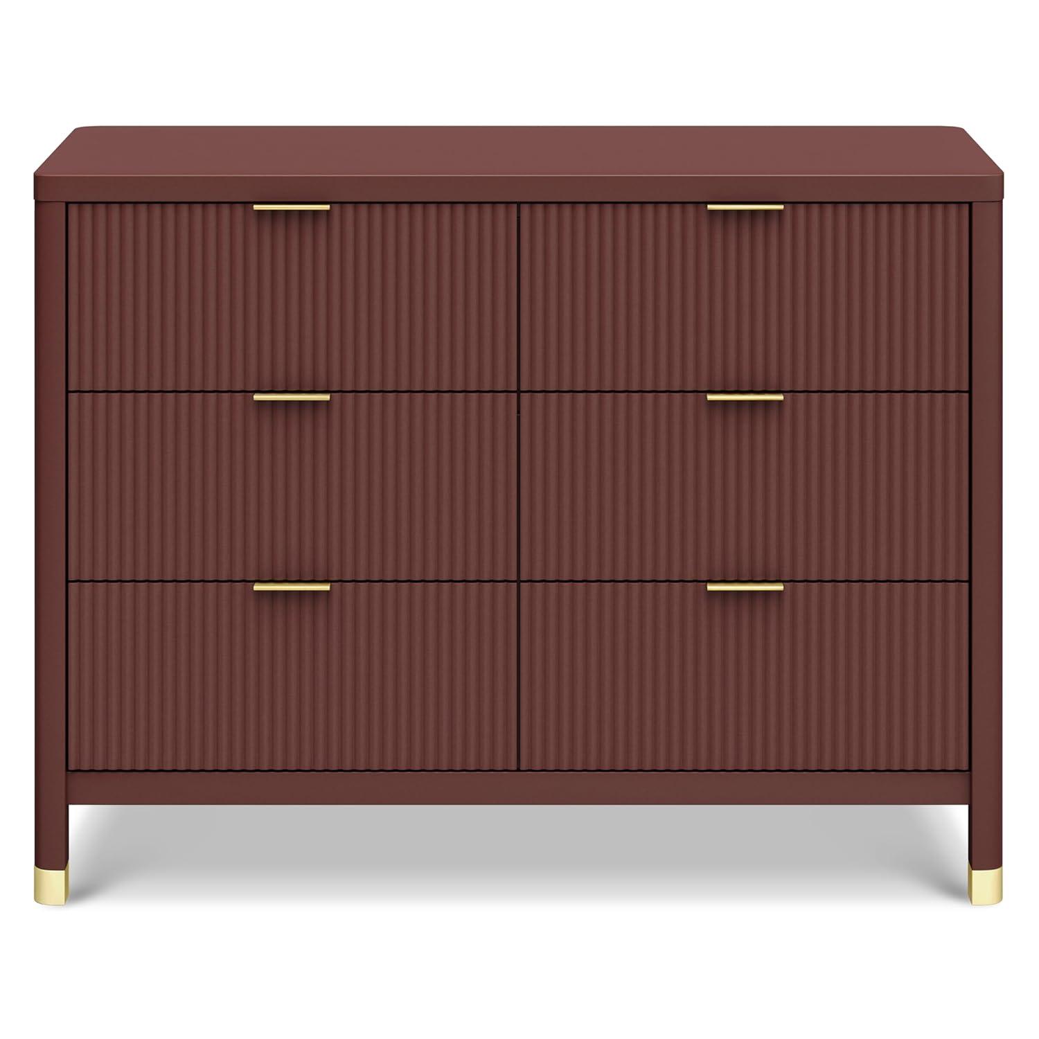 Brimsley Tambour 6 - Drawer Assembled Dresser