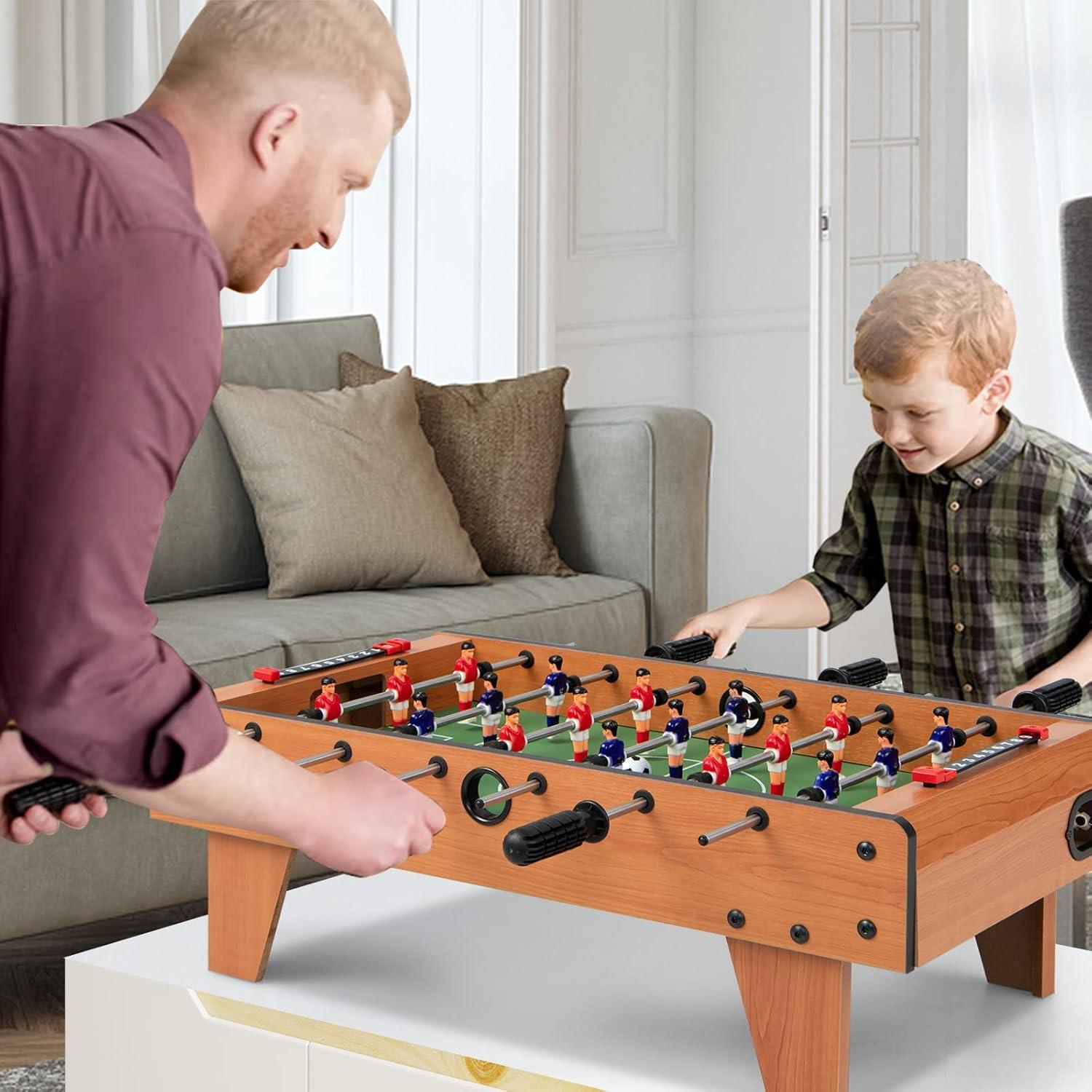 Costway 27'' Foosball Table Competition Game Room Soccer football Sports Indoor w/ Legs