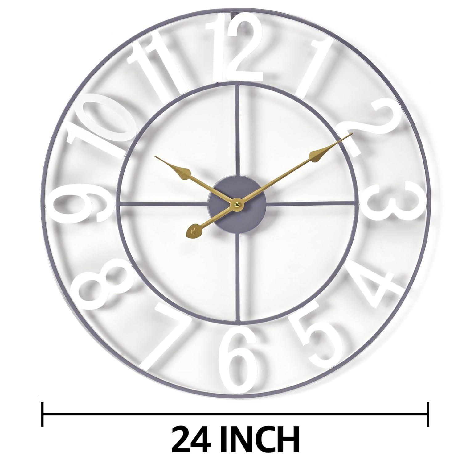 Sorbus Large 16" Numeral Analog Decorative Wall Clock
