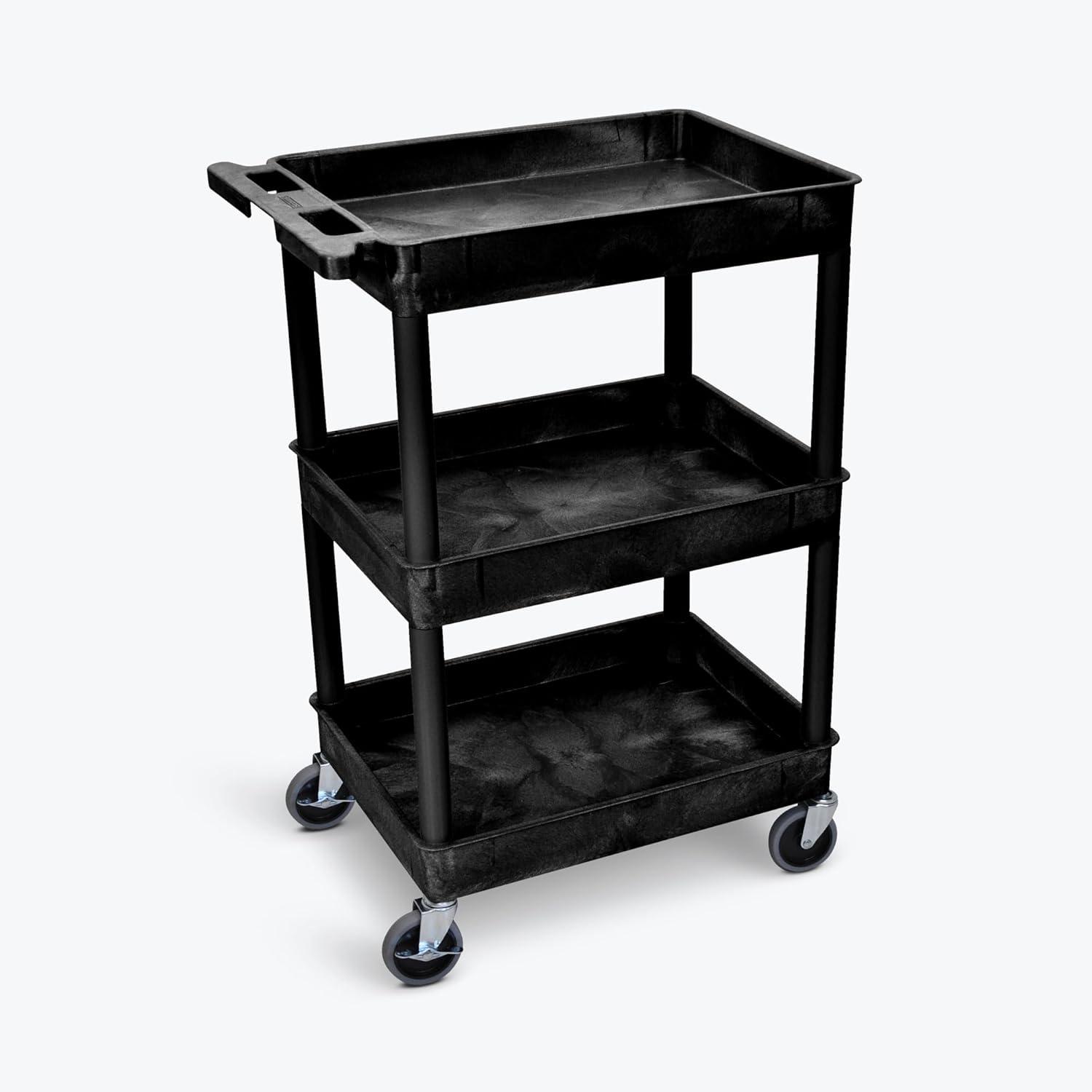 STC111-B Tub Cart - Three Shelves