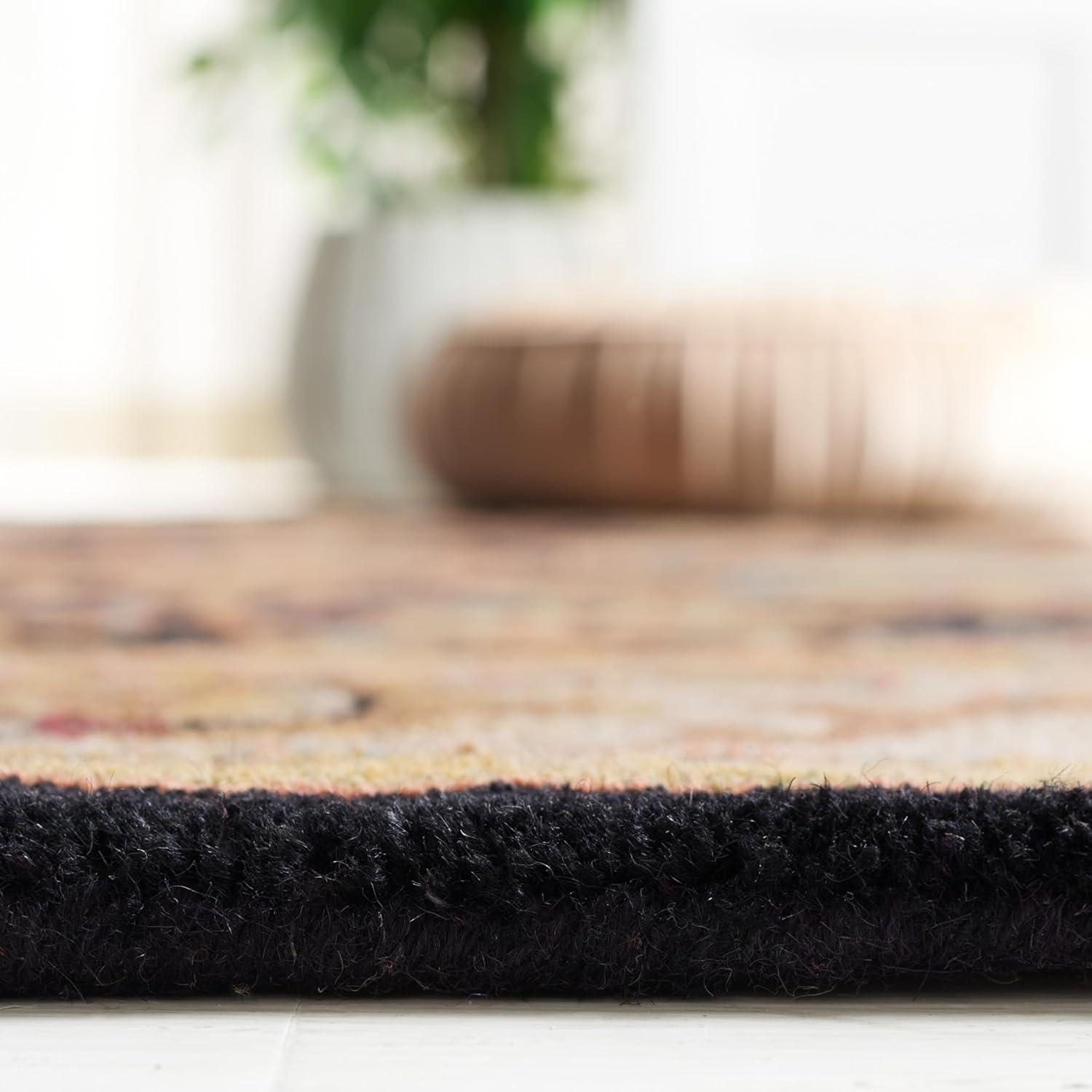 SAFAVIEH Heritage Valery Oriental Wool Area Rug, Red/Ivory, 9'6" x 13'6"