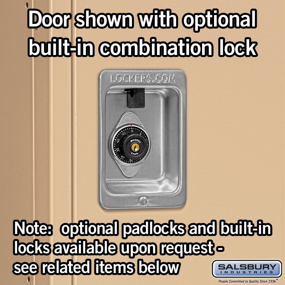 Salsbury Industries Metal 2 - Tier 36'' with Padlock
