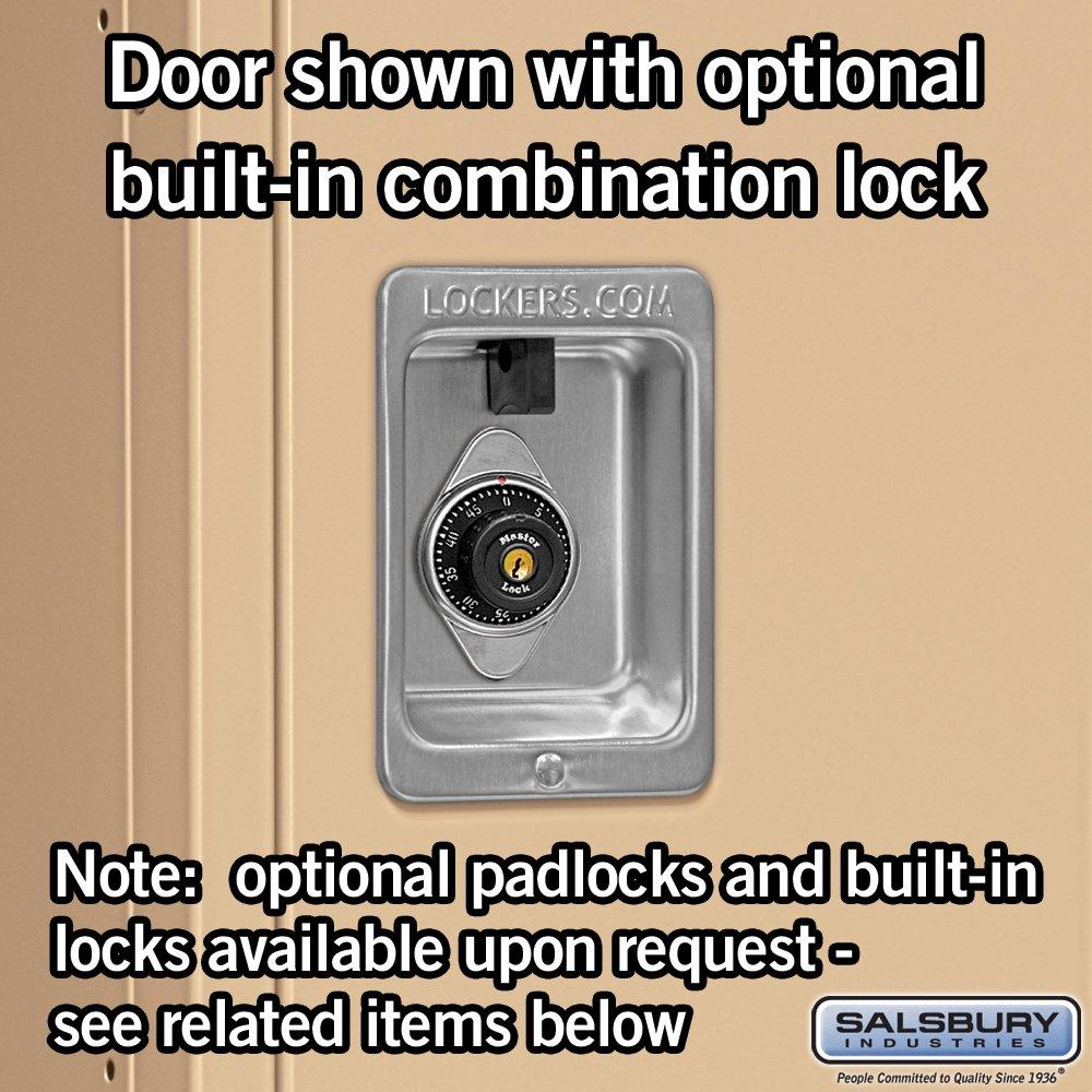 Salsbury Industries Metal 2 - Tier 36'' with Padlock