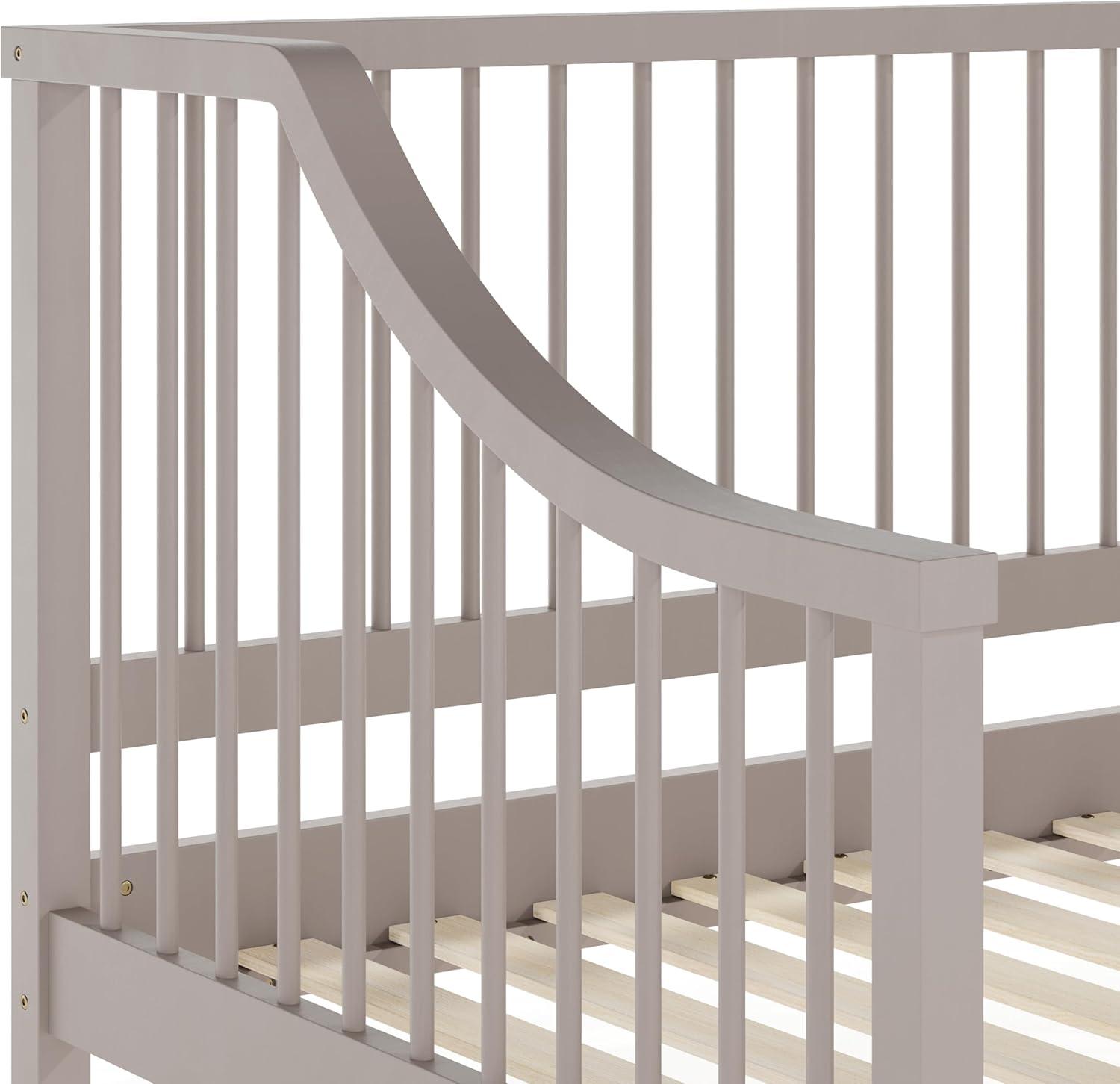 Martha Stewart Martha Stewart Neely Wooden Platform Daybed With Spindles And Wood Slat Foundation