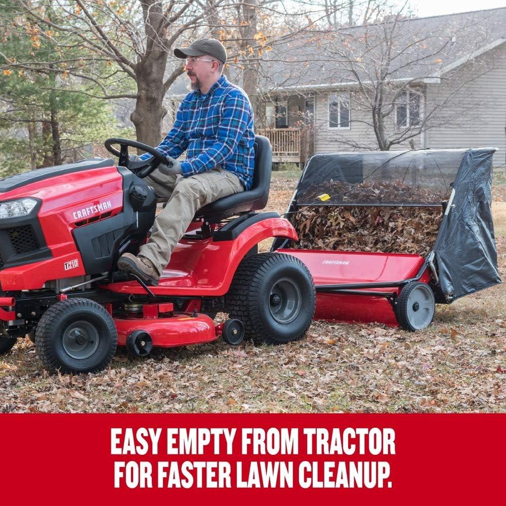 Craftsman Red 42-Inch High-Speed Tow Lawn Sweeper