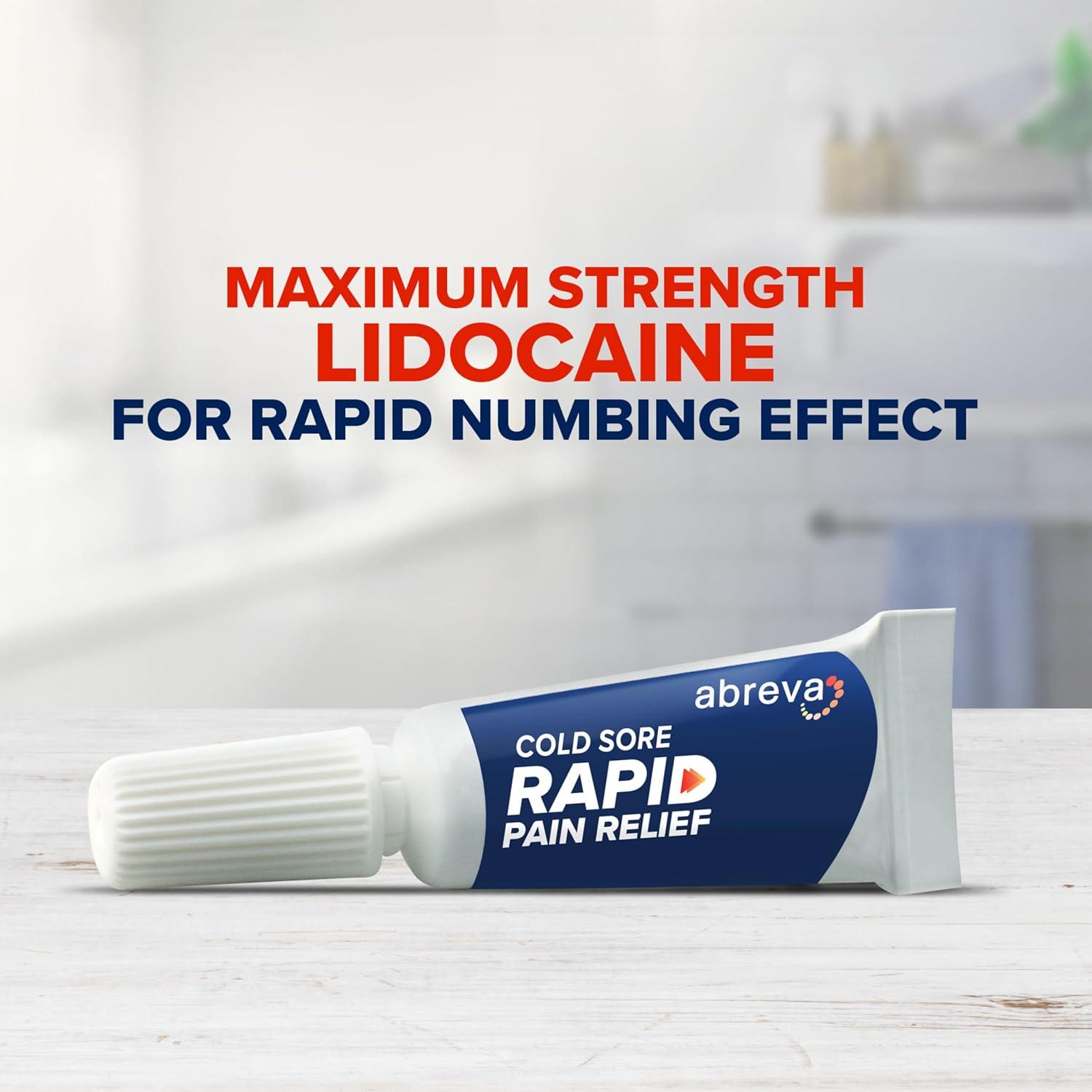 Abreva Cold Sore Rapid Relief Treatment - 0.423oz