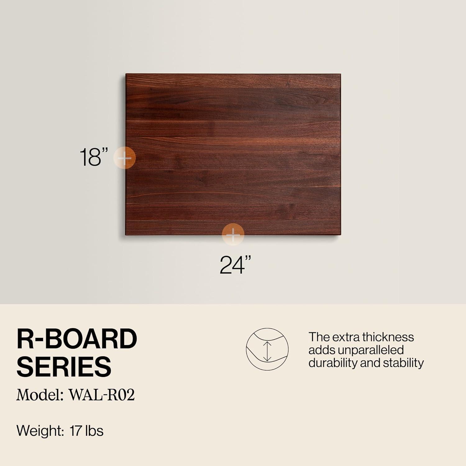 John Boos 24"x18" Reversible Walnut Cutting Board