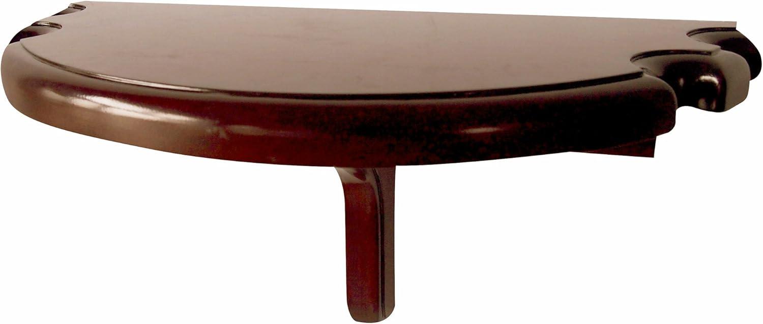 Hathaway Games Premium Half Moon Pool Cue Wall Shelf