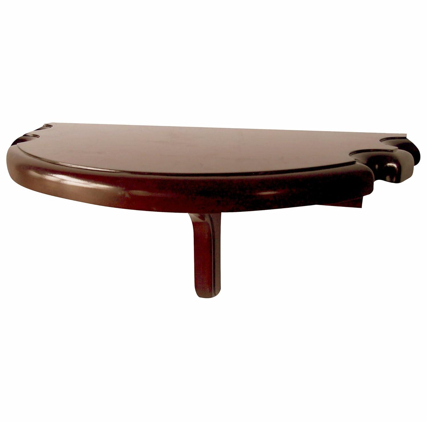 Hathaway Games Premium Half Moon Pool Cue Wall Shelf