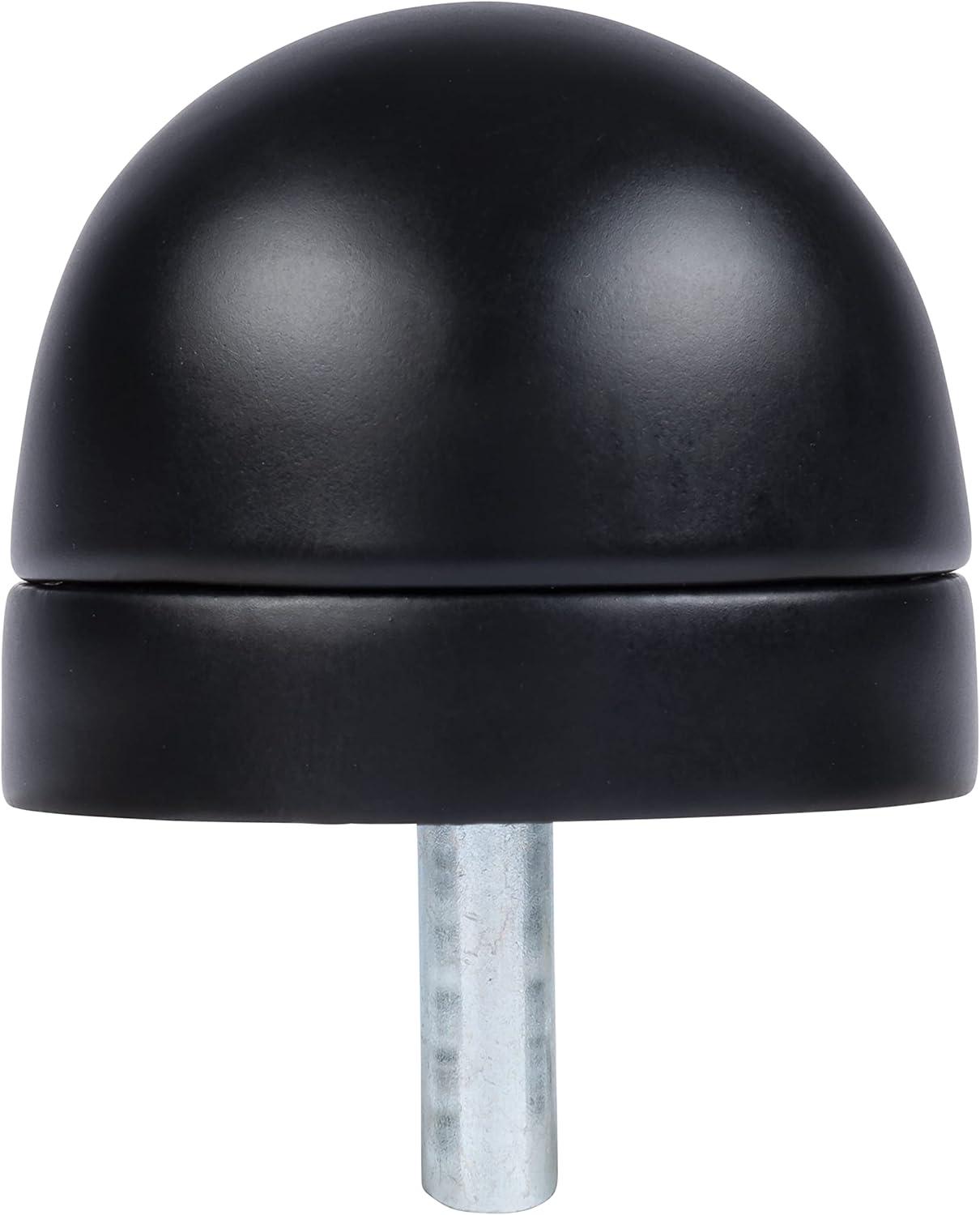 BRINKS COMMERCIAL 1-3/4-in Black Dome Bumper Door Stop (10-Pack)
