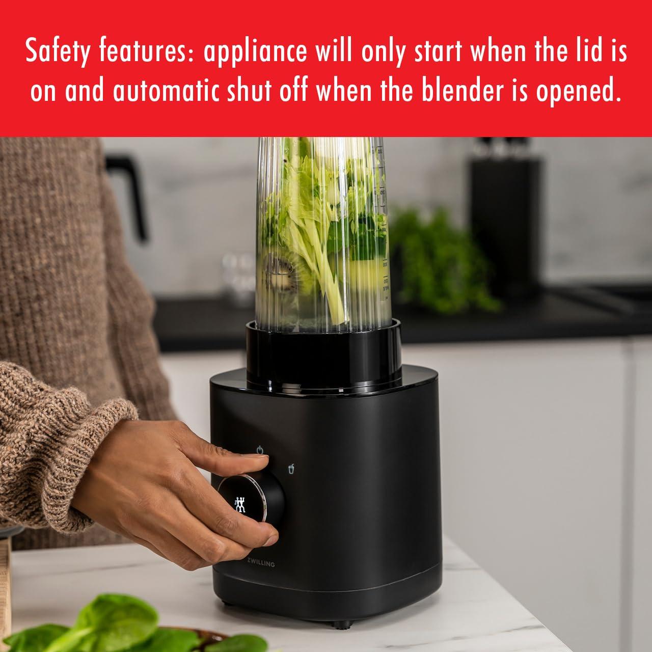 ZWILLING ® Enfinigy Matte Black Personal Blender