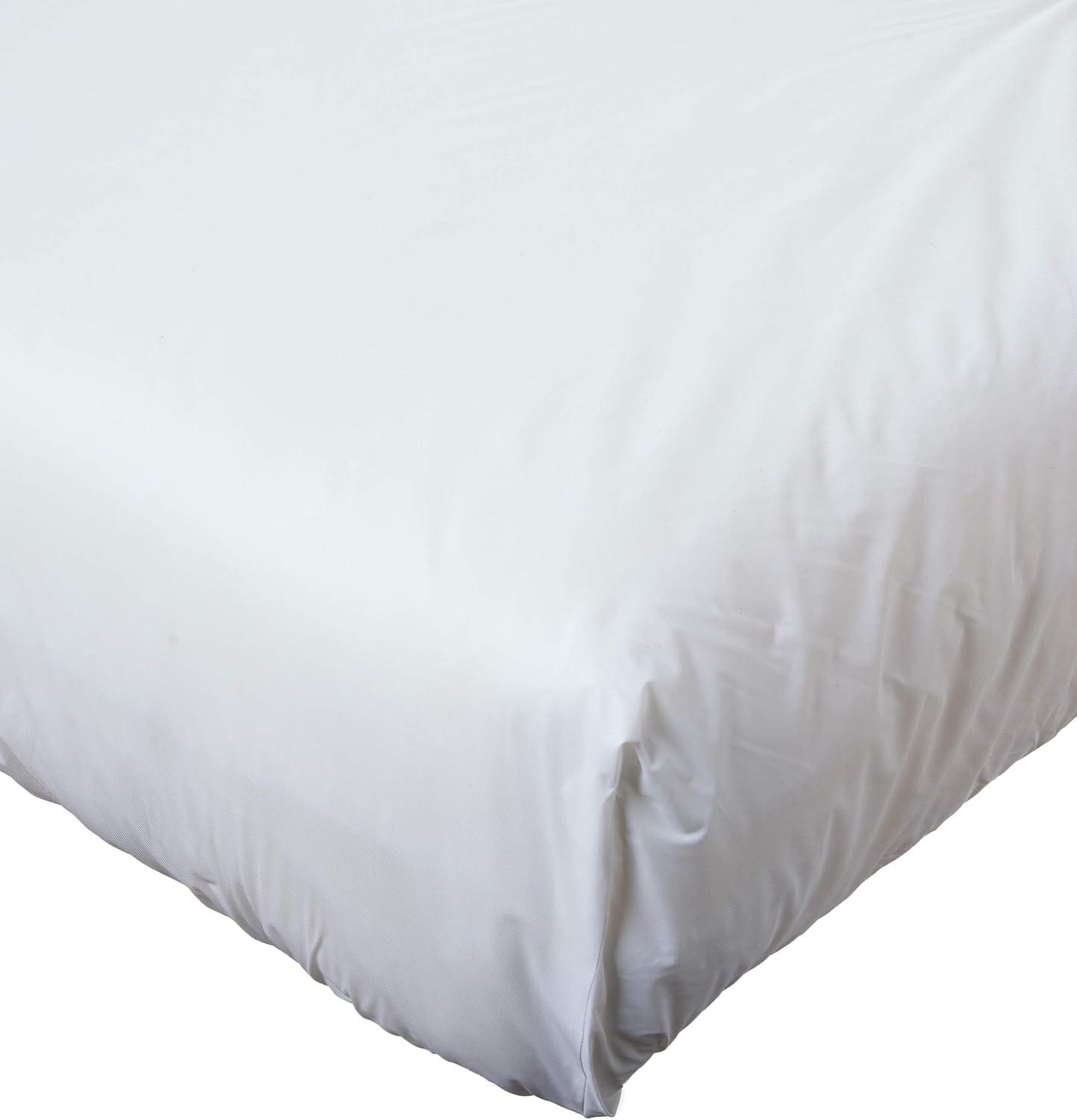 King Size White Waterproof Vinyl Mattress Protector