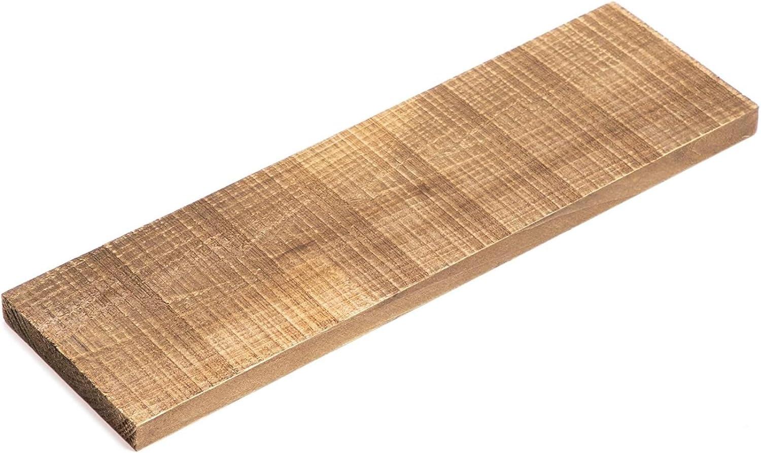 Bright Creations 6 Pack Rustic Style Weathered Reclaimed Wood Bundle for Arts and Crafts (3.5 x 12 x 0.5 in)