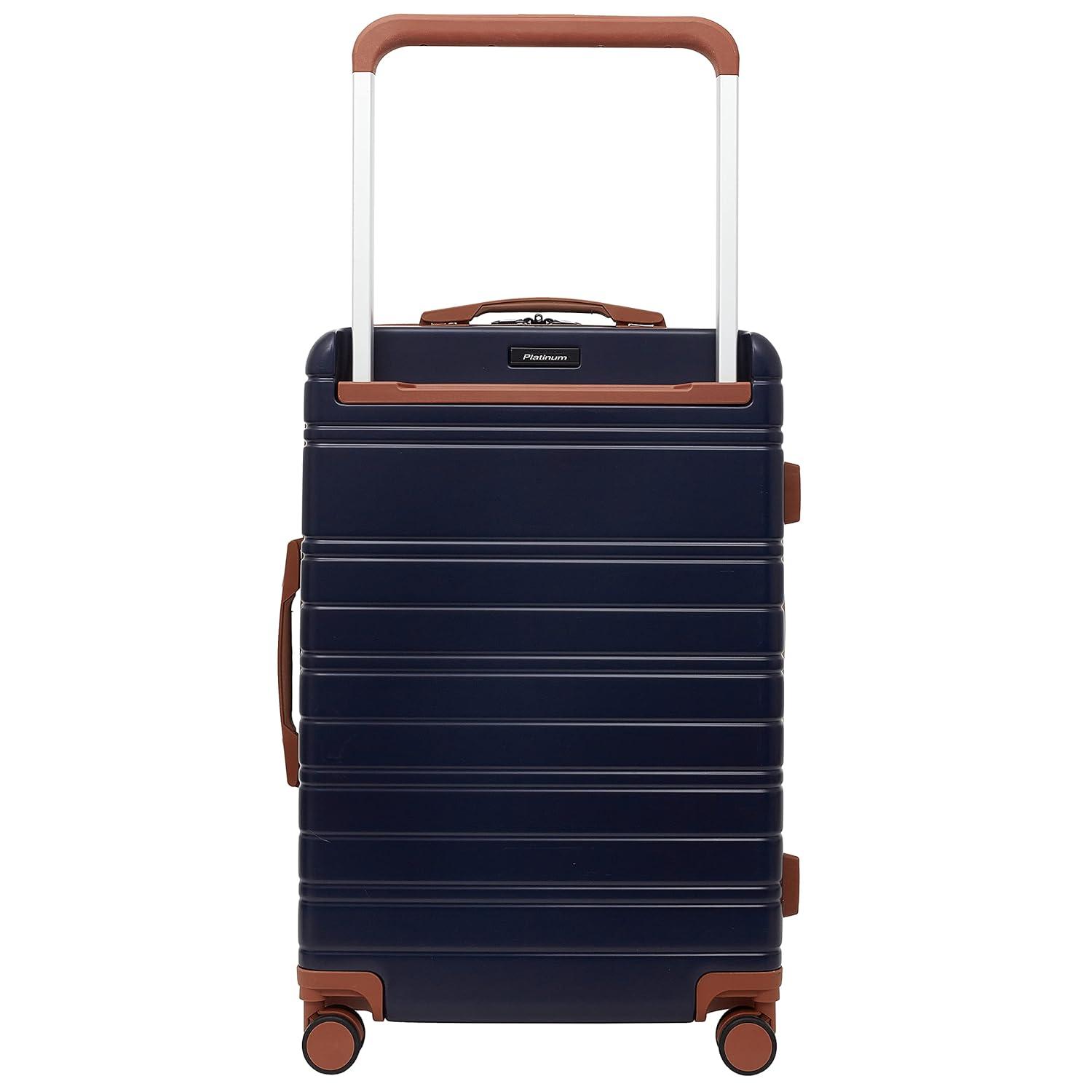 Travelers Club 2PC Navigate Luggage Set, Navy Blue, 20" Carry-On