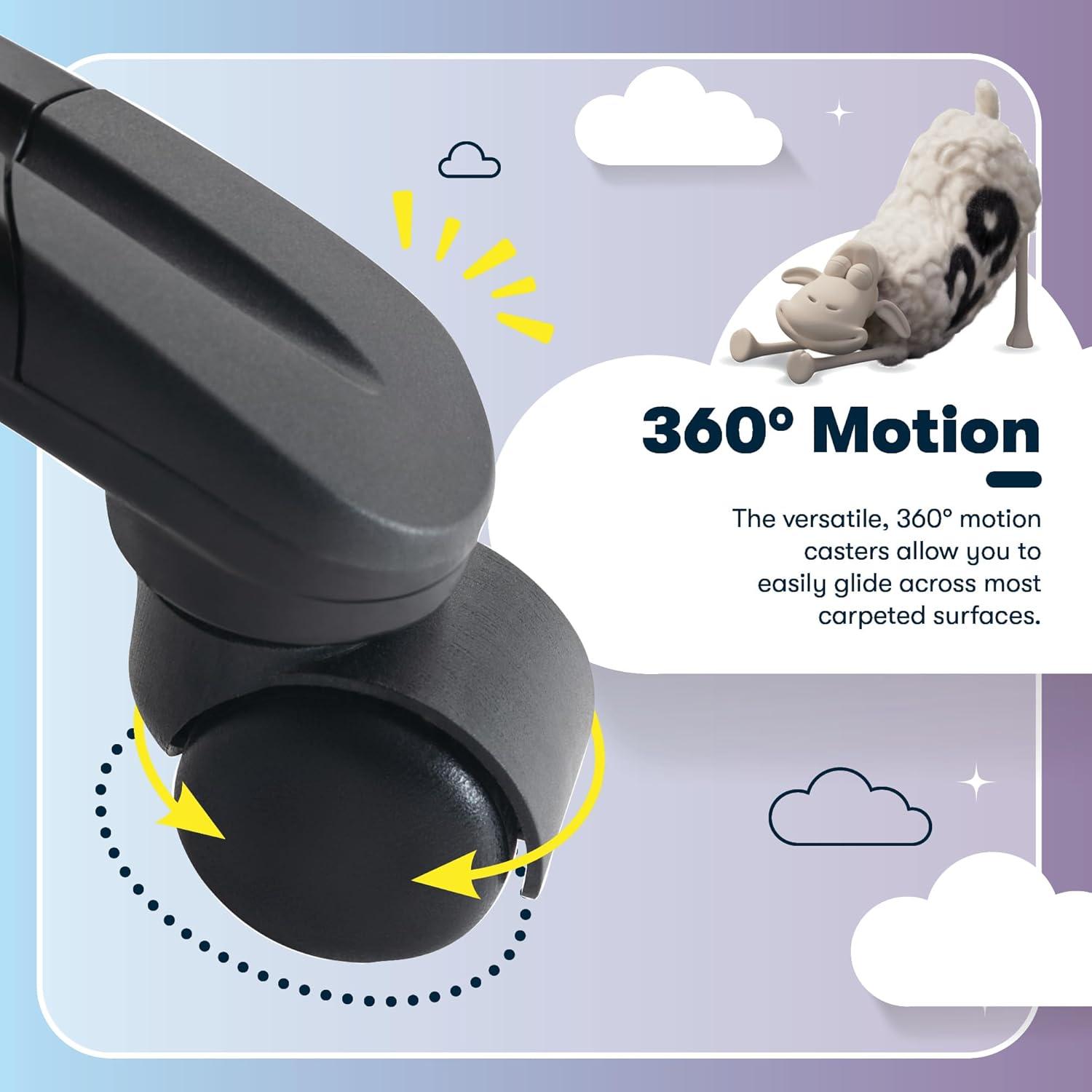 Serta Fairbanks Big and Tall High Back Executive Office and Gaming Chair with Layered Body Pillows