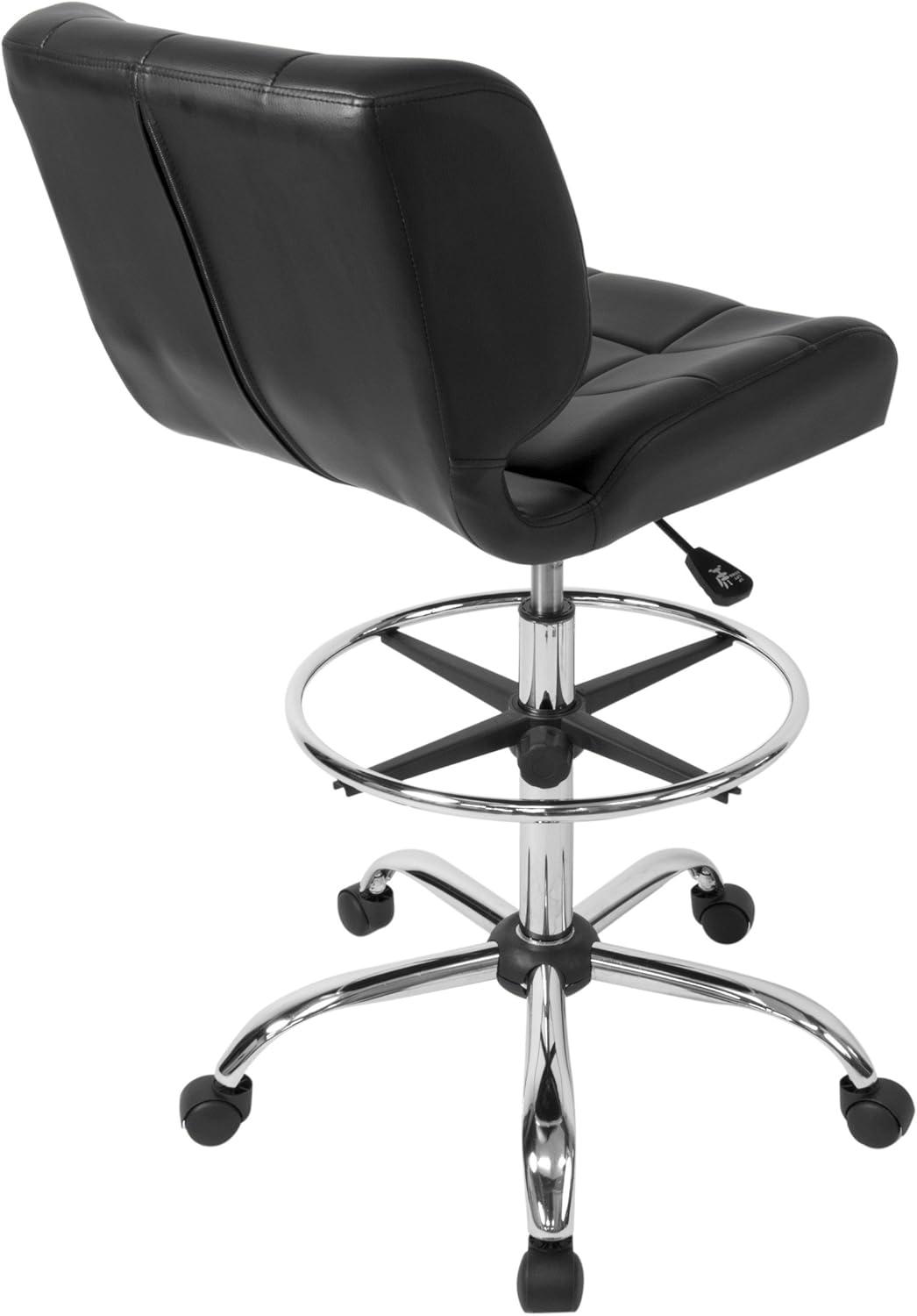 Creasy Vinyl Drafting Chair