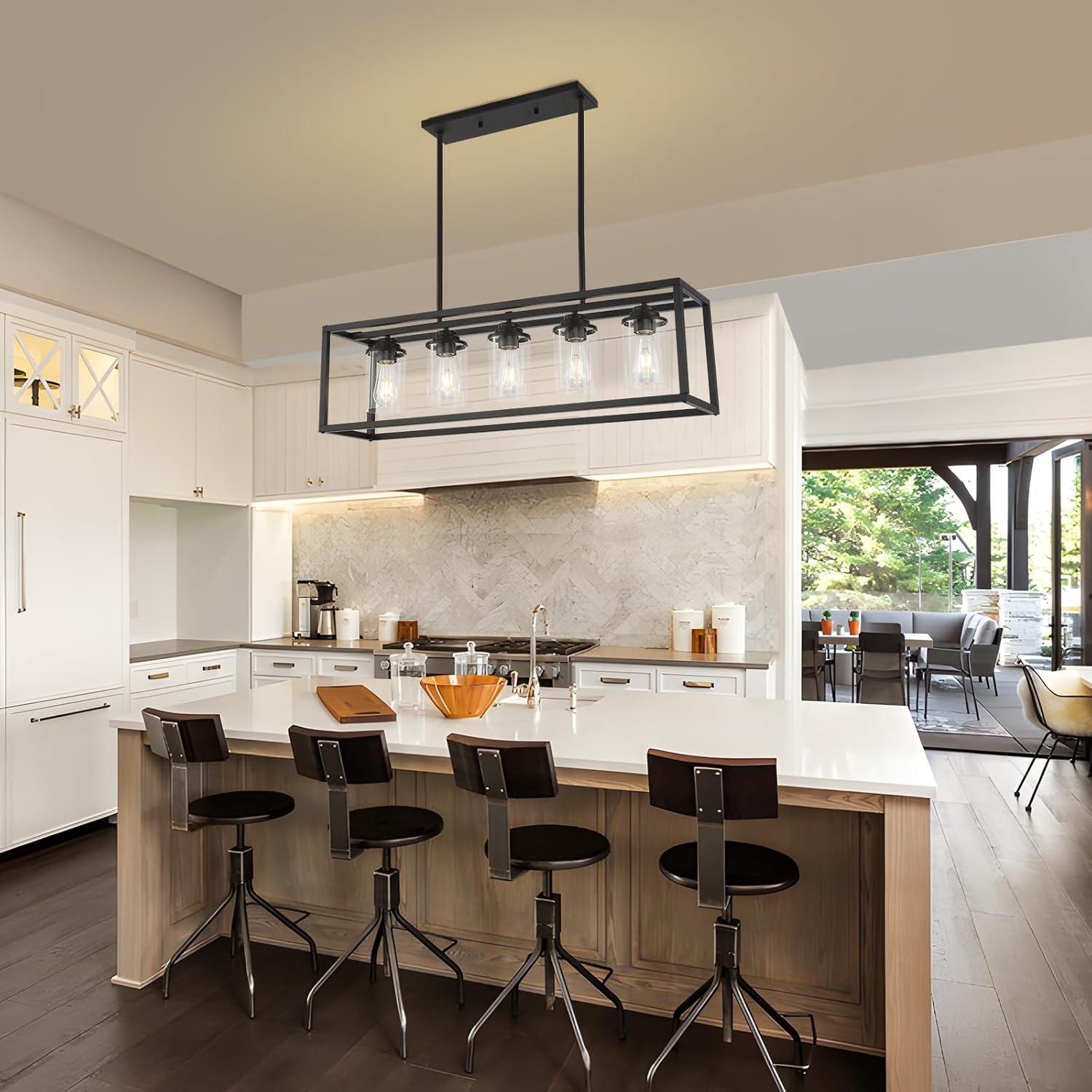 Lafrance 5 - Light Kitchen Island Pendant