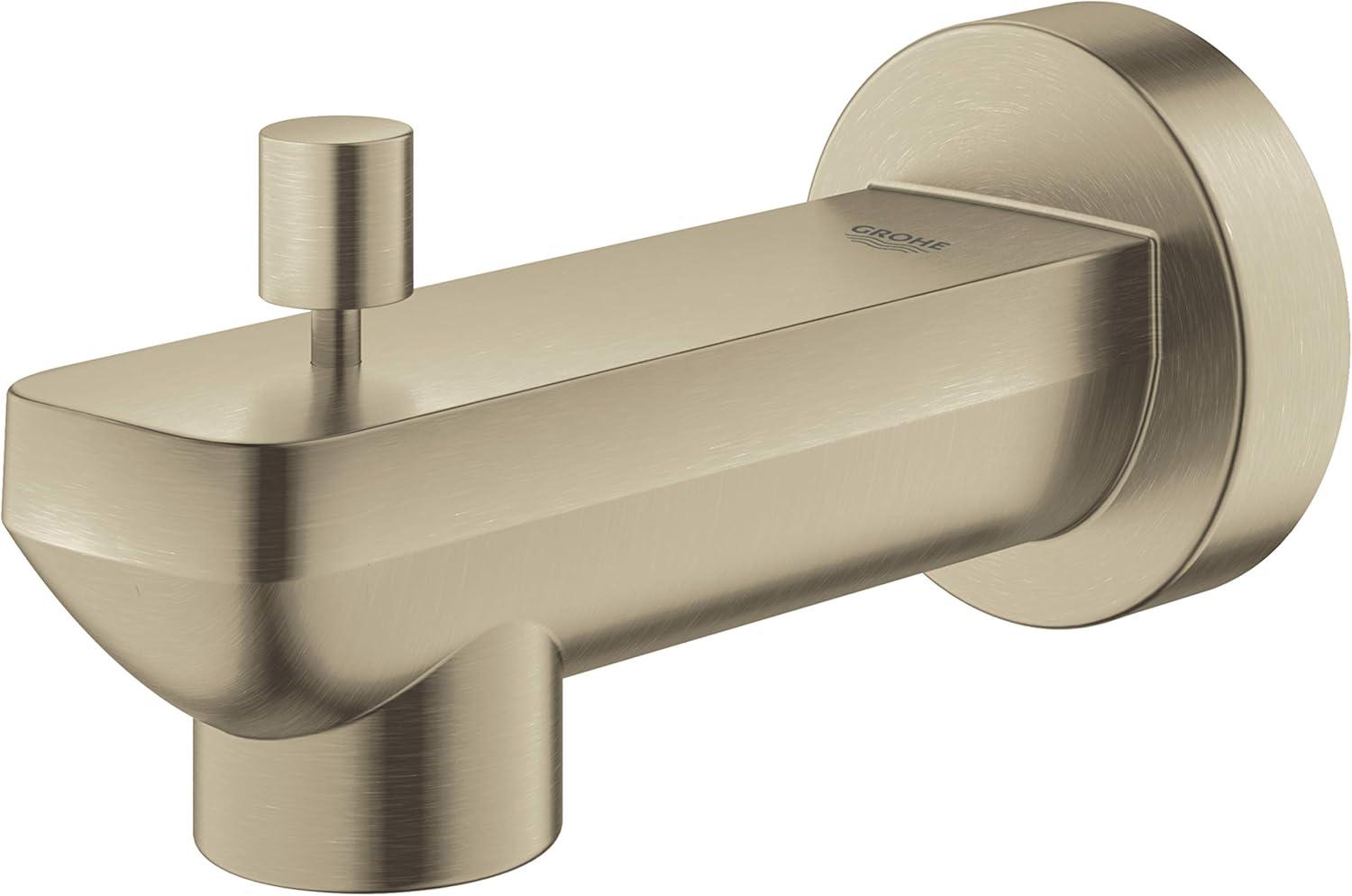 Graphite Nickel Wall Mounted Diverter Tub Spout