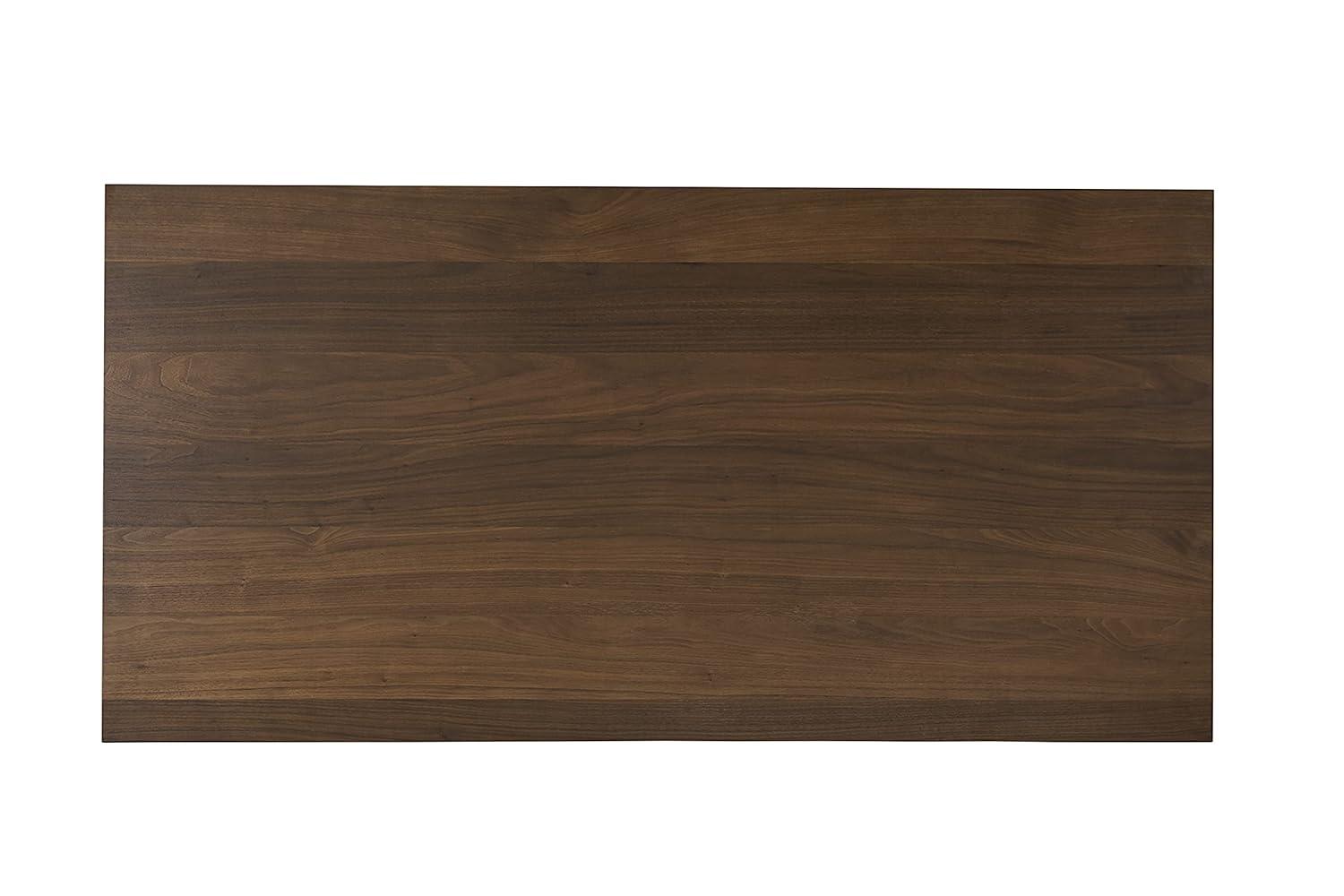 Progressive Furniture Kenny Wood Counter Storage Table in Walnut Brown/Chocolate
