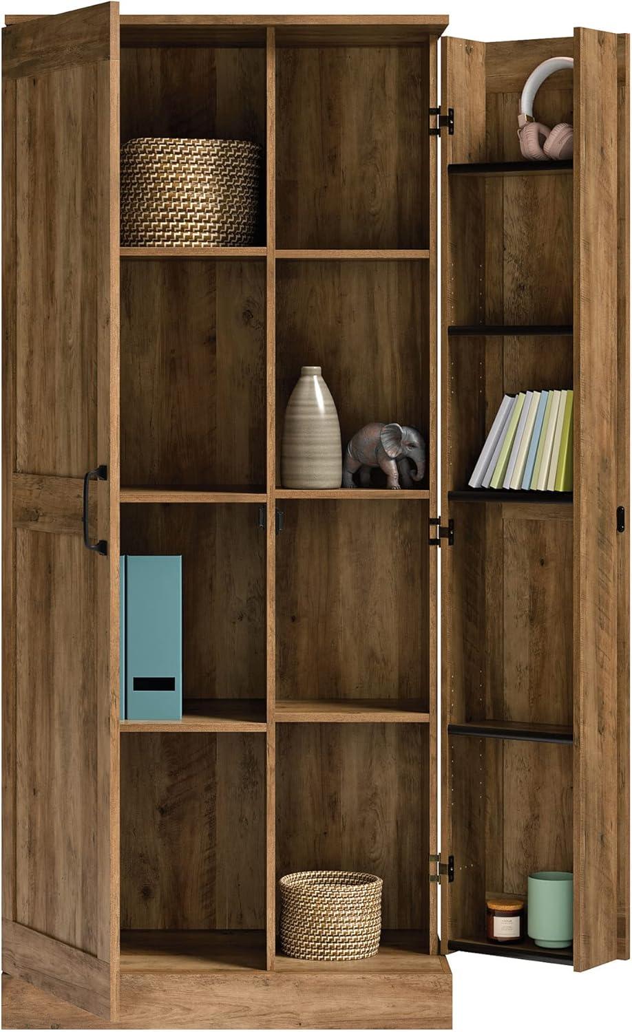 Sauder Miscellaneous Storage Engineered Wood Storage Cabinet in Rural Pine