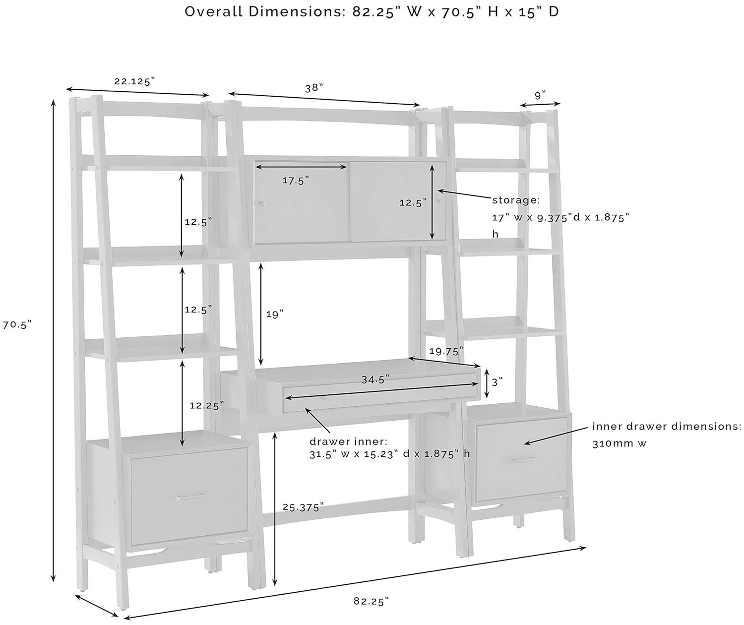 Stiles Leaning / Ladder Desk