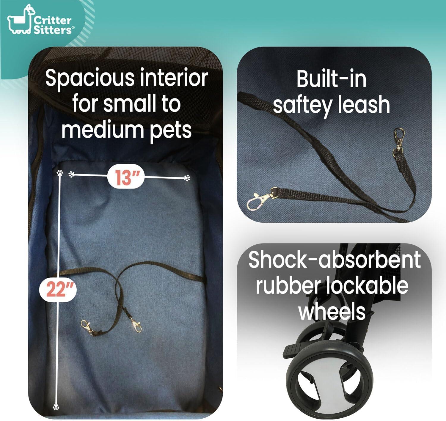 Foldable Pet Jogger Stroller