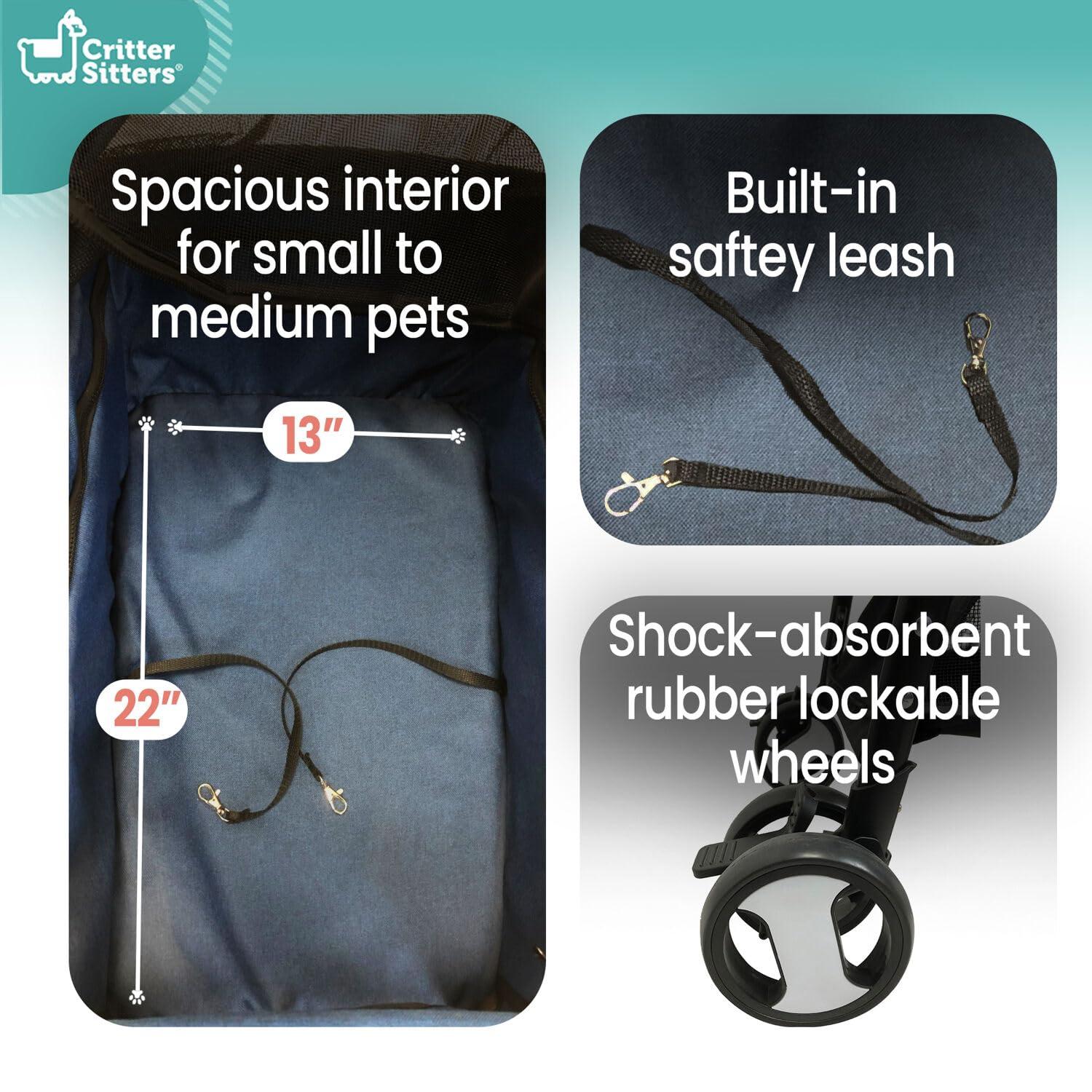Foldable Pet Jogger Stroller