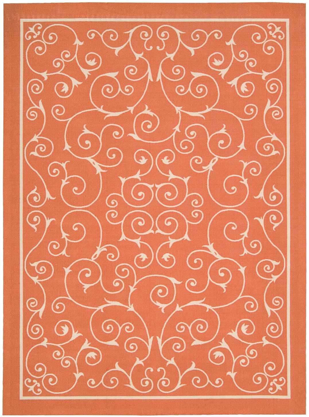 Nourison Home & Garden Loomed Scroll Indoor/outdoor Area Rug