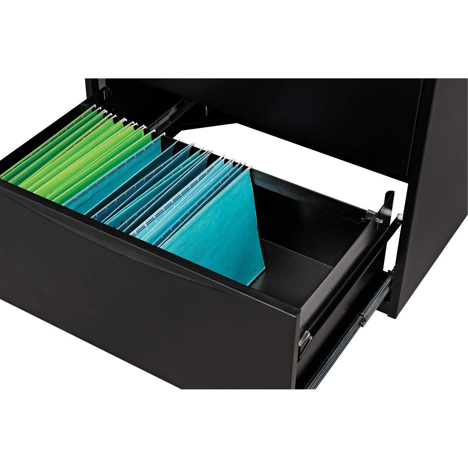 Interion 30'' Wide 5 -Drawer Steel File Cabinet