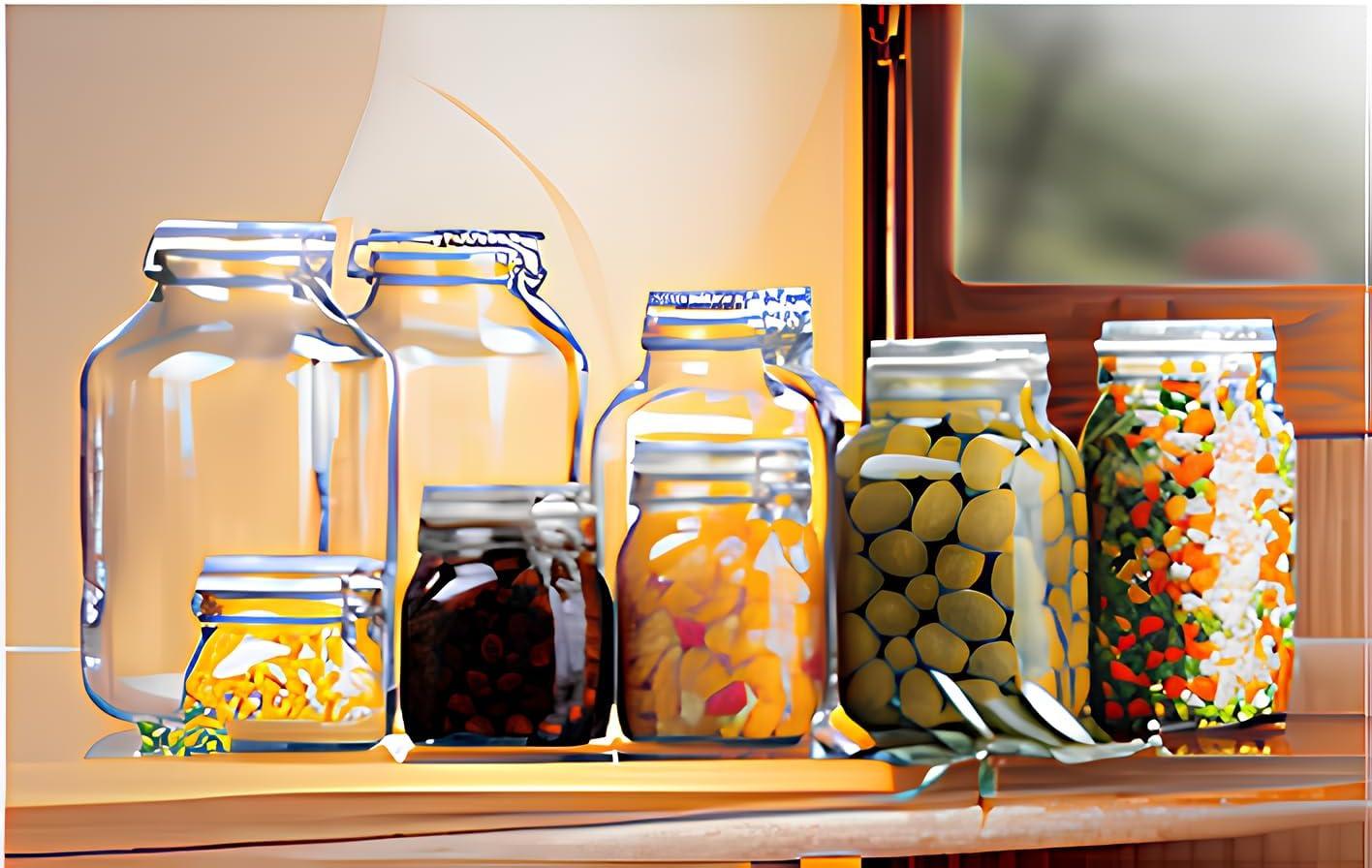 Bormioli Rocco Fido 33.75oz Glass Canning Jar