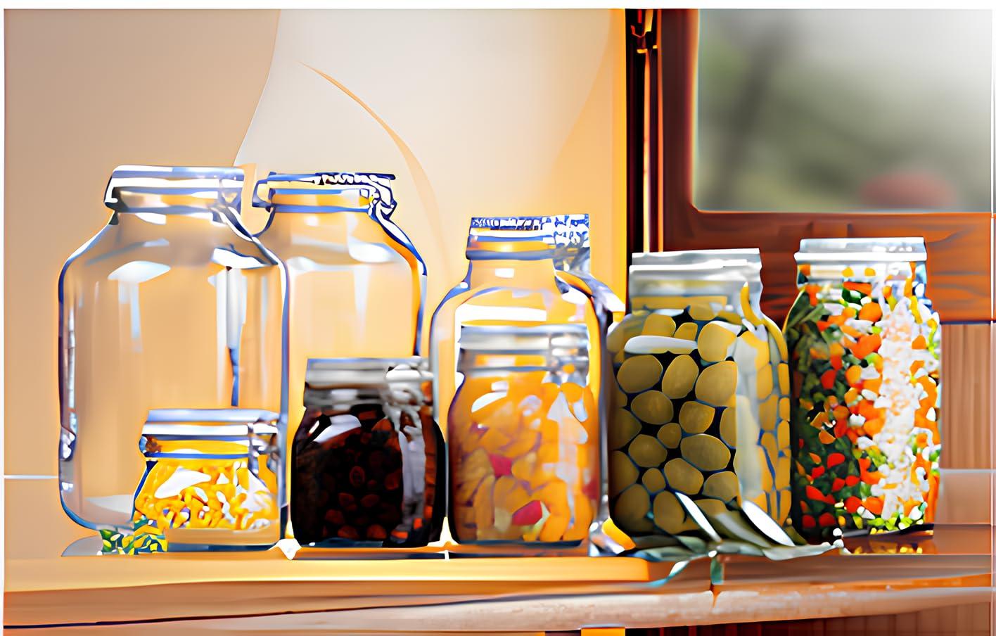 Bormioli Rocco Fido 33.75oz Glass Canning Jar