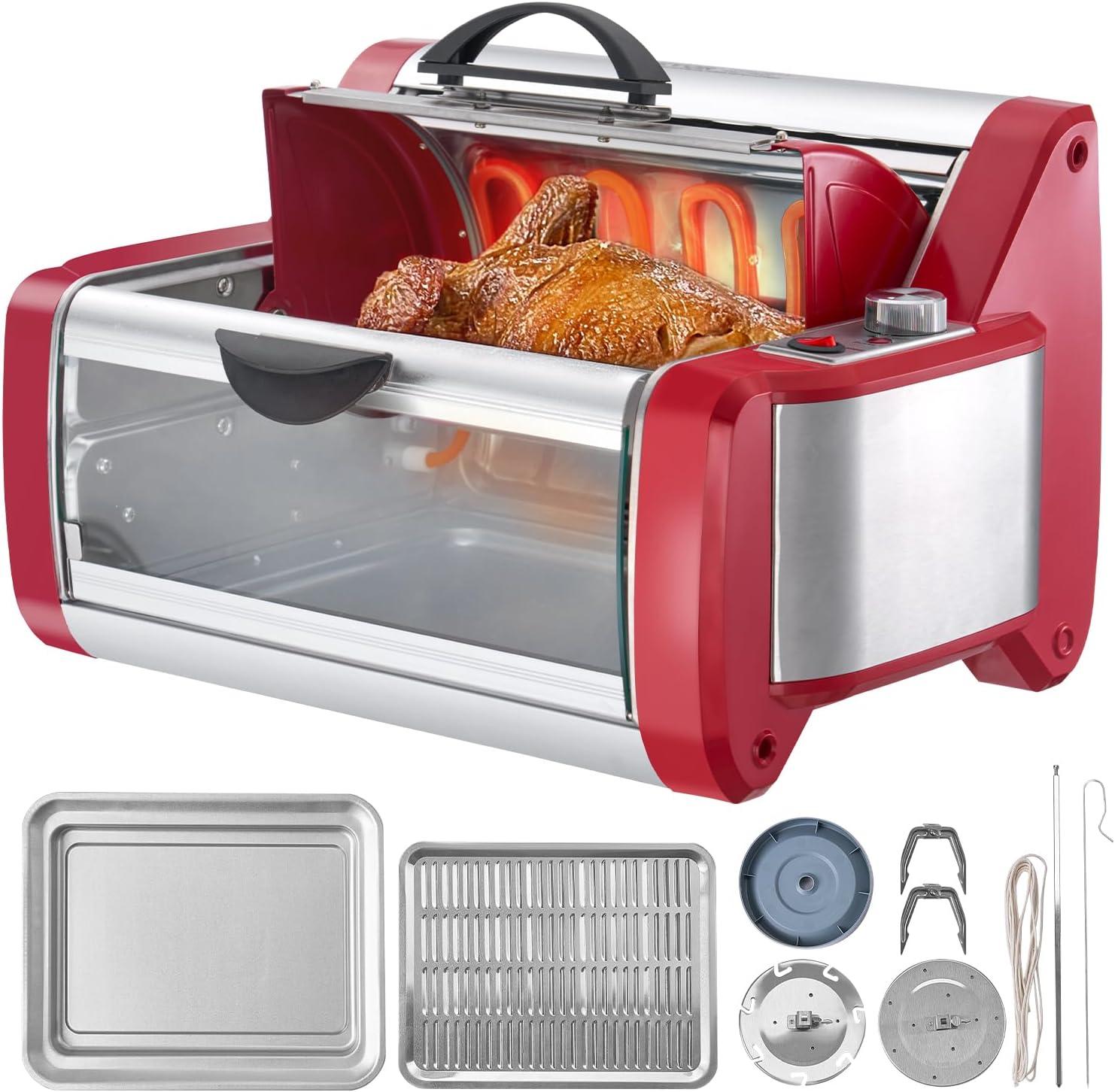 Stellweilan Tessberg Stainless Steel Shawarma Grill Machine Electric Gyro Rotisserie Doner