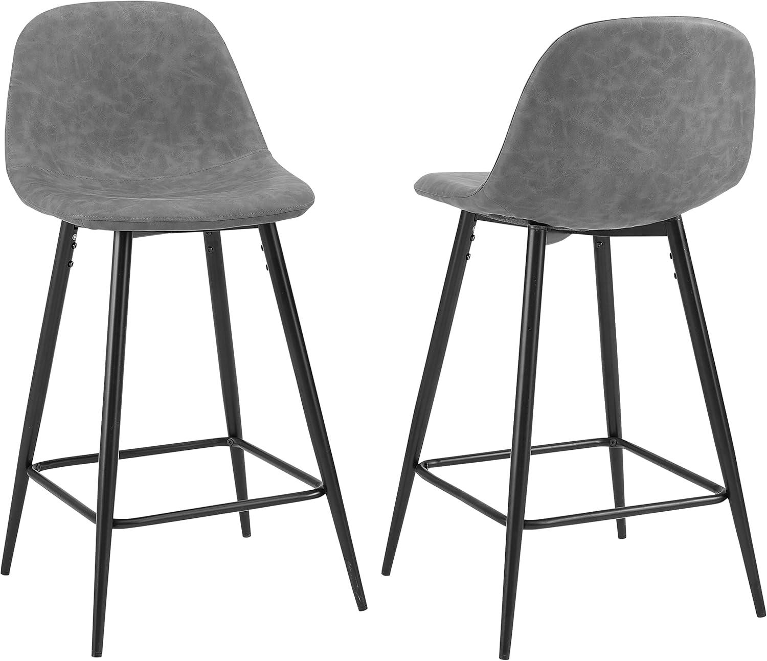 Set of 2 Weston Counter Height Barstools - Crosley