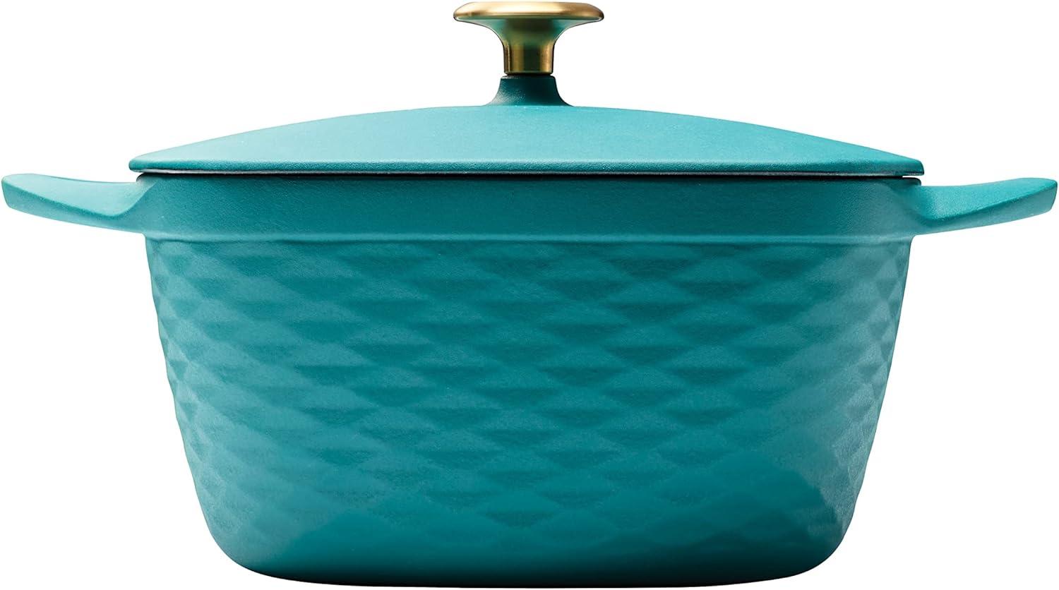 Tramontina Prisma 7 Qt Enameled Cast Iron Covered Square Dutch Oven