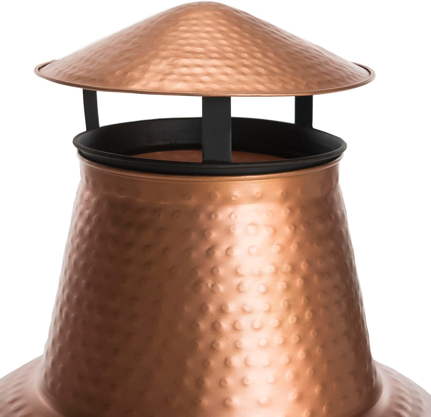 Gemmenne Cast Iron Wood Burning Chiminea