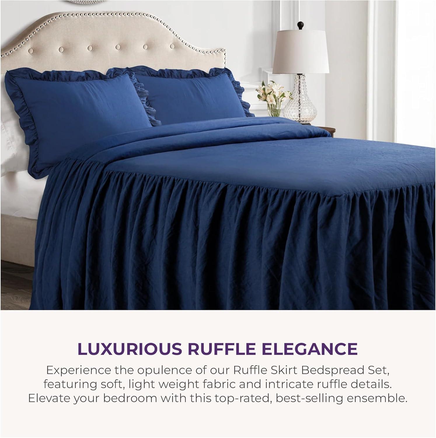 Reyna Microfiber Coverlet / Bedspread Set