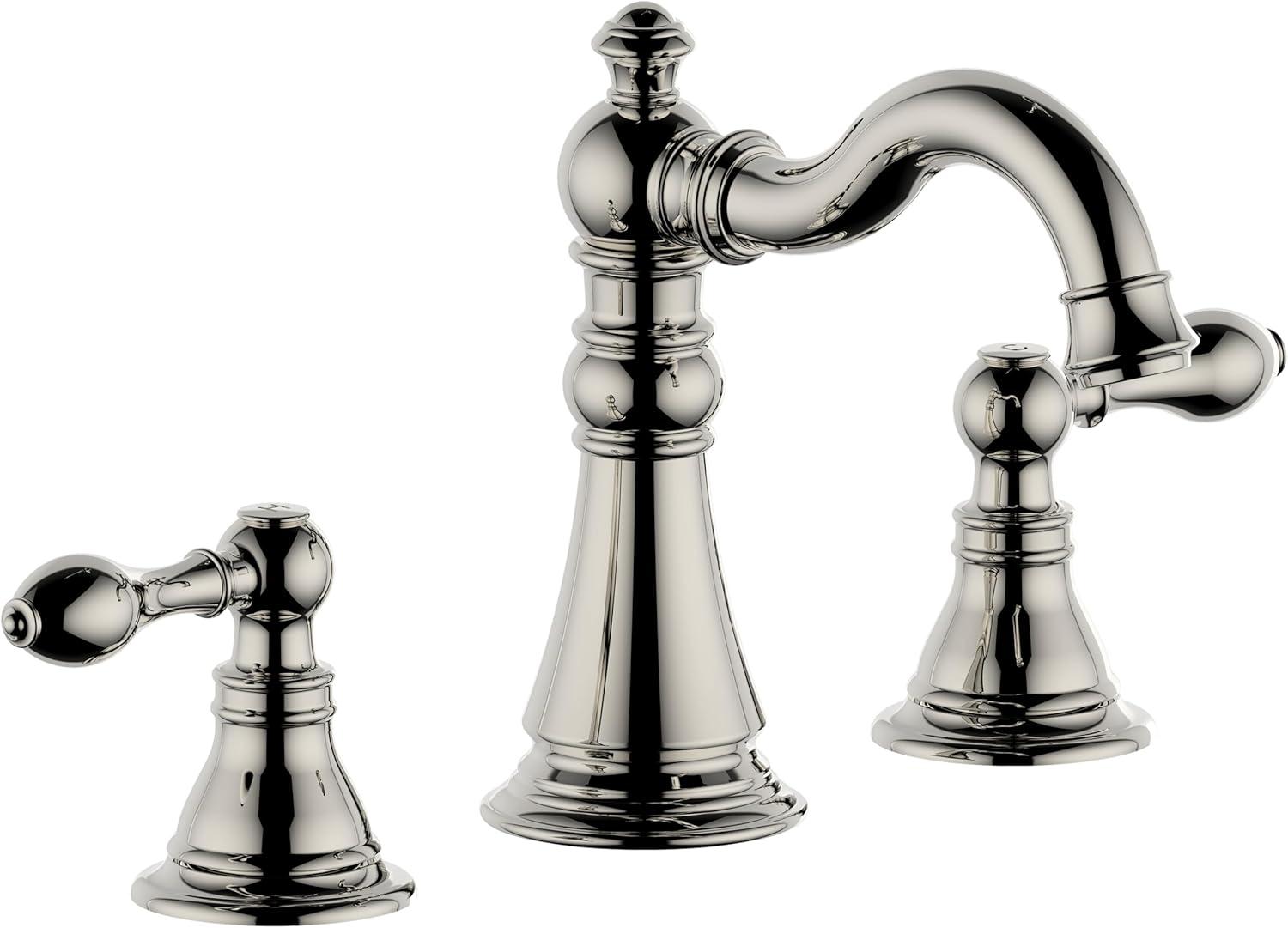 Fauceture FSC1979ACL American Classic Widespread Bathroom Faucet, Polished Nickel