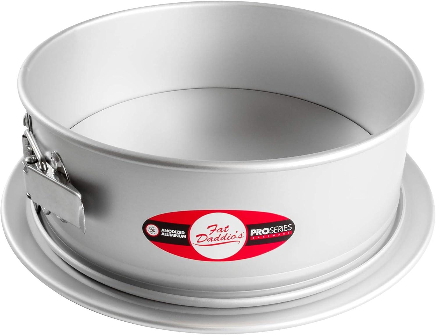 Fat Daddio's PSF-113 Anodized Aluminum Springform Pan, 11 x 3 inch